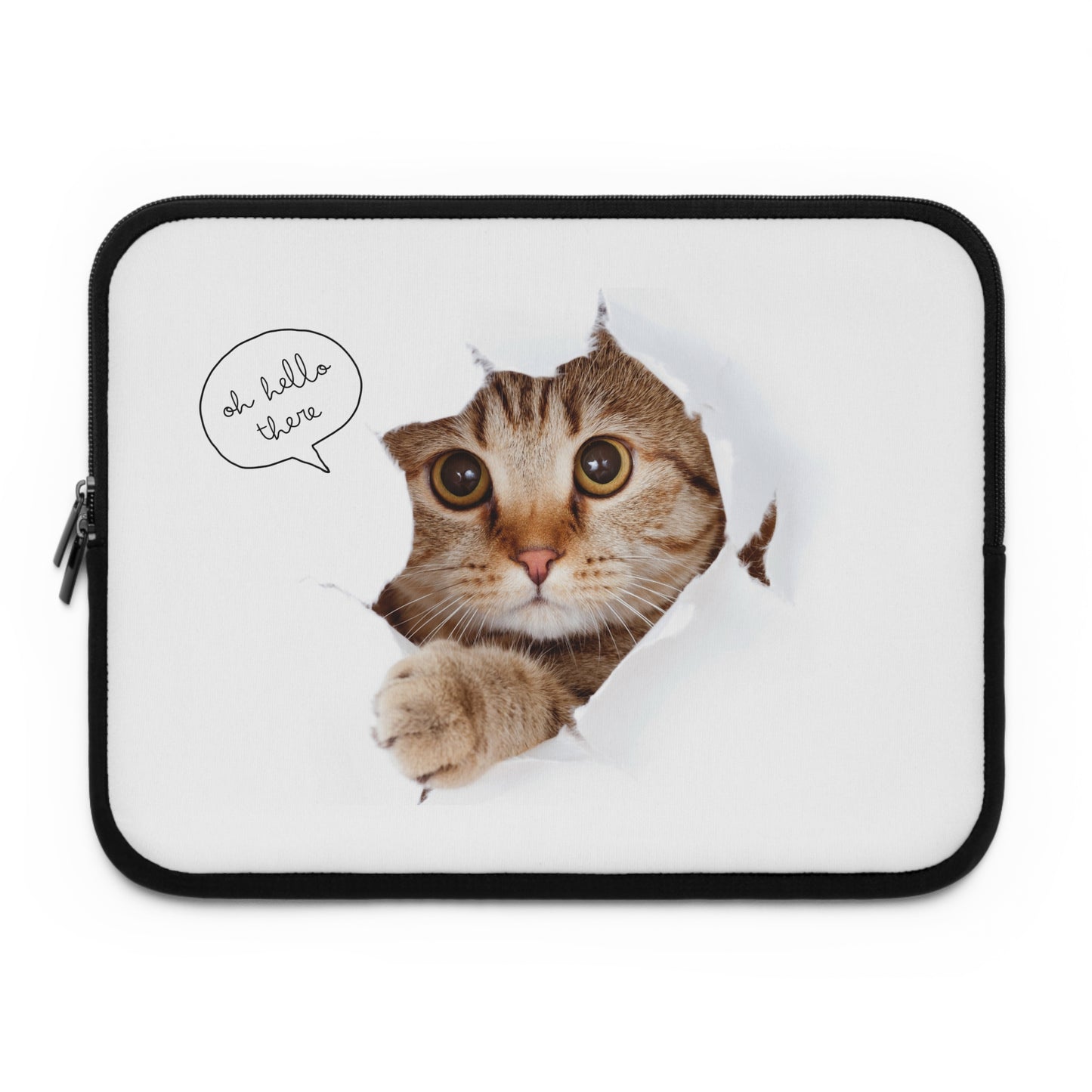 Cute Cat Laptop Sleeve - Fun & Protective Case for Cat Lovers