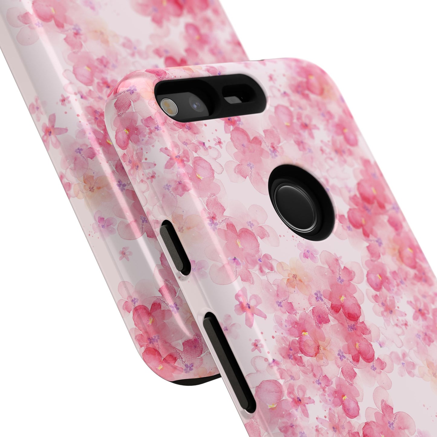 Floral Phone Case - Tough Cases with Pink Blossom Design