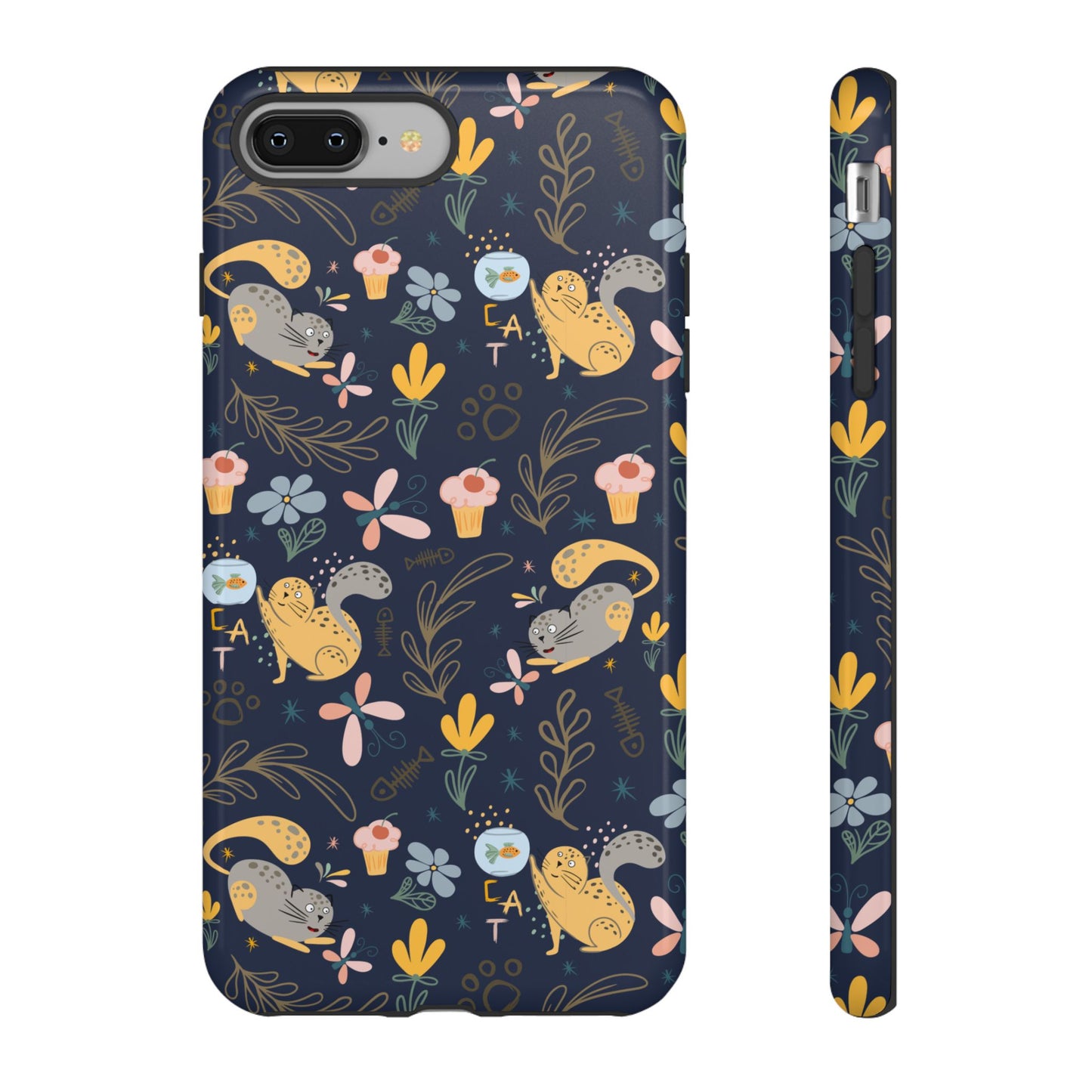 Cat-Themed Tough Phone Case - Tough Case For Stylish Protection