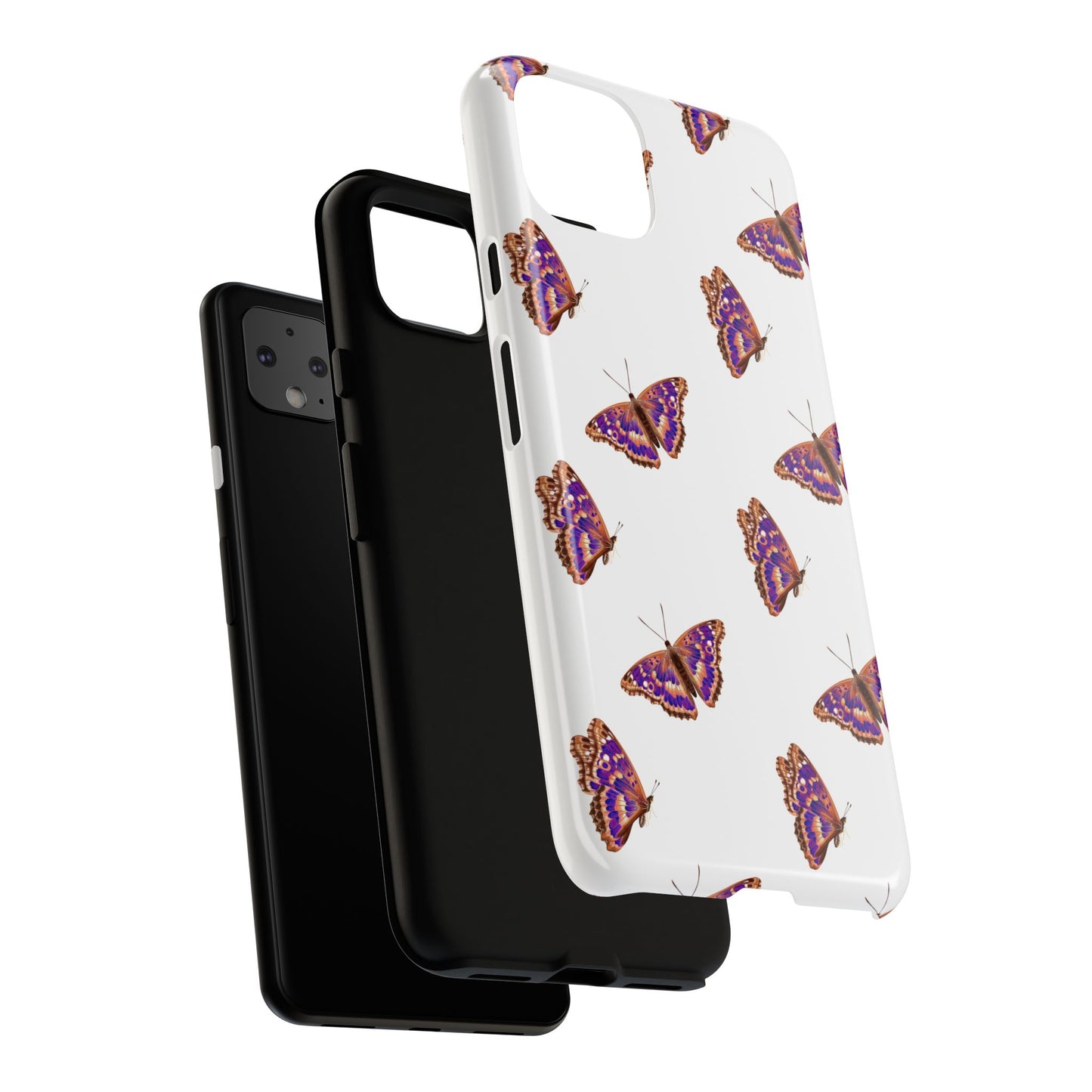 Butterfly Print Phone Case - Tough Case For Stylish Protection