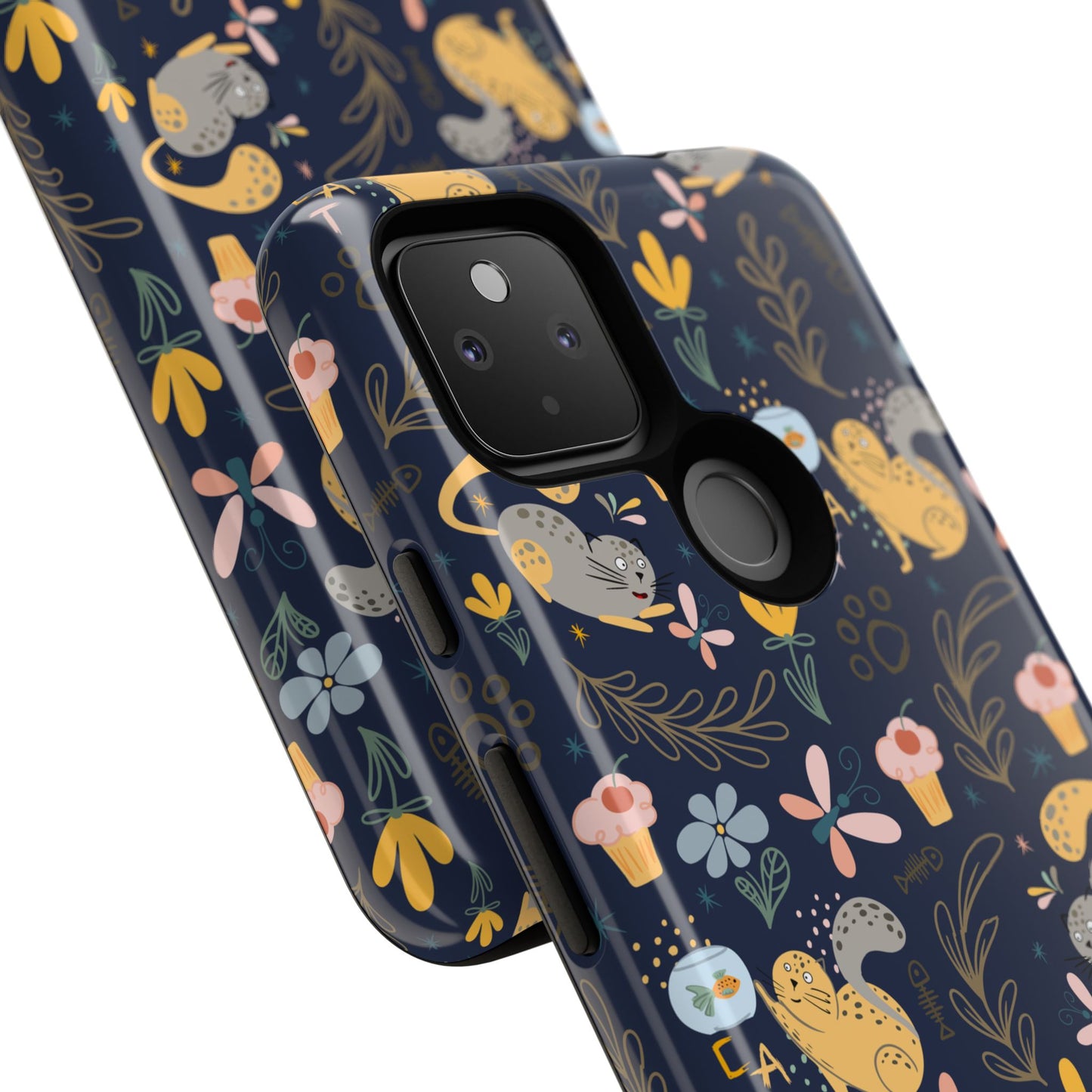 Cat-Themed Tough Phone Case - Tough Case For Stylish Protection