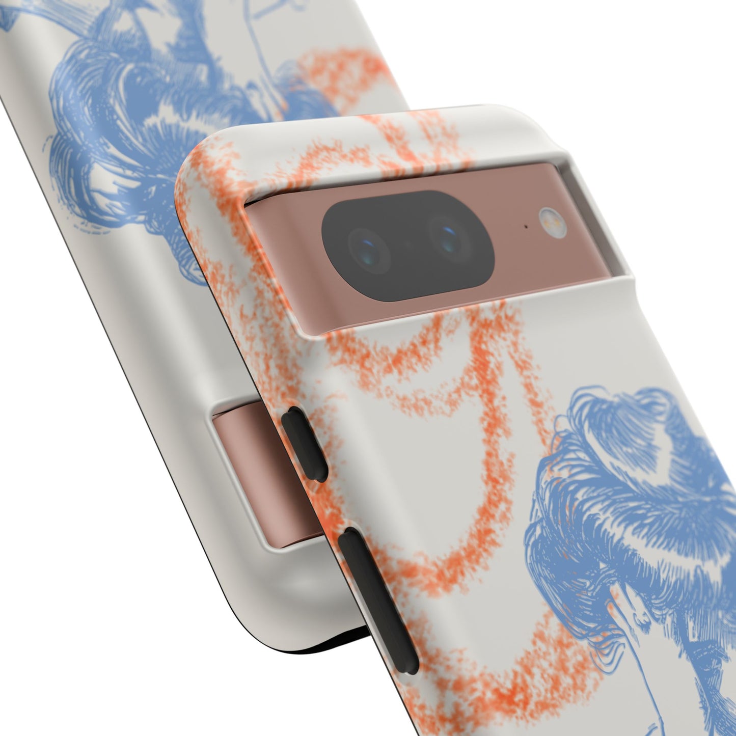 Artistic Phone Case with Stress Relief Design