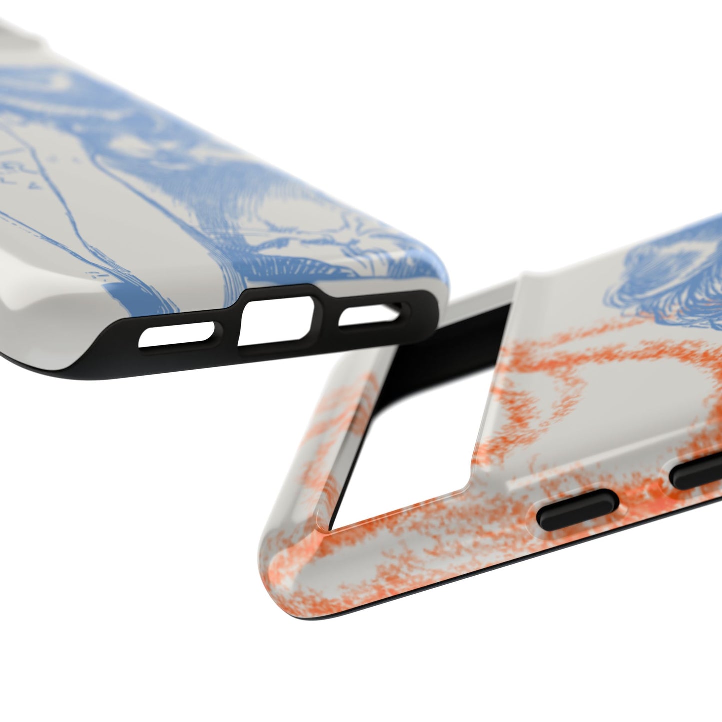 Artistic Phone Case with Stress Relief Design