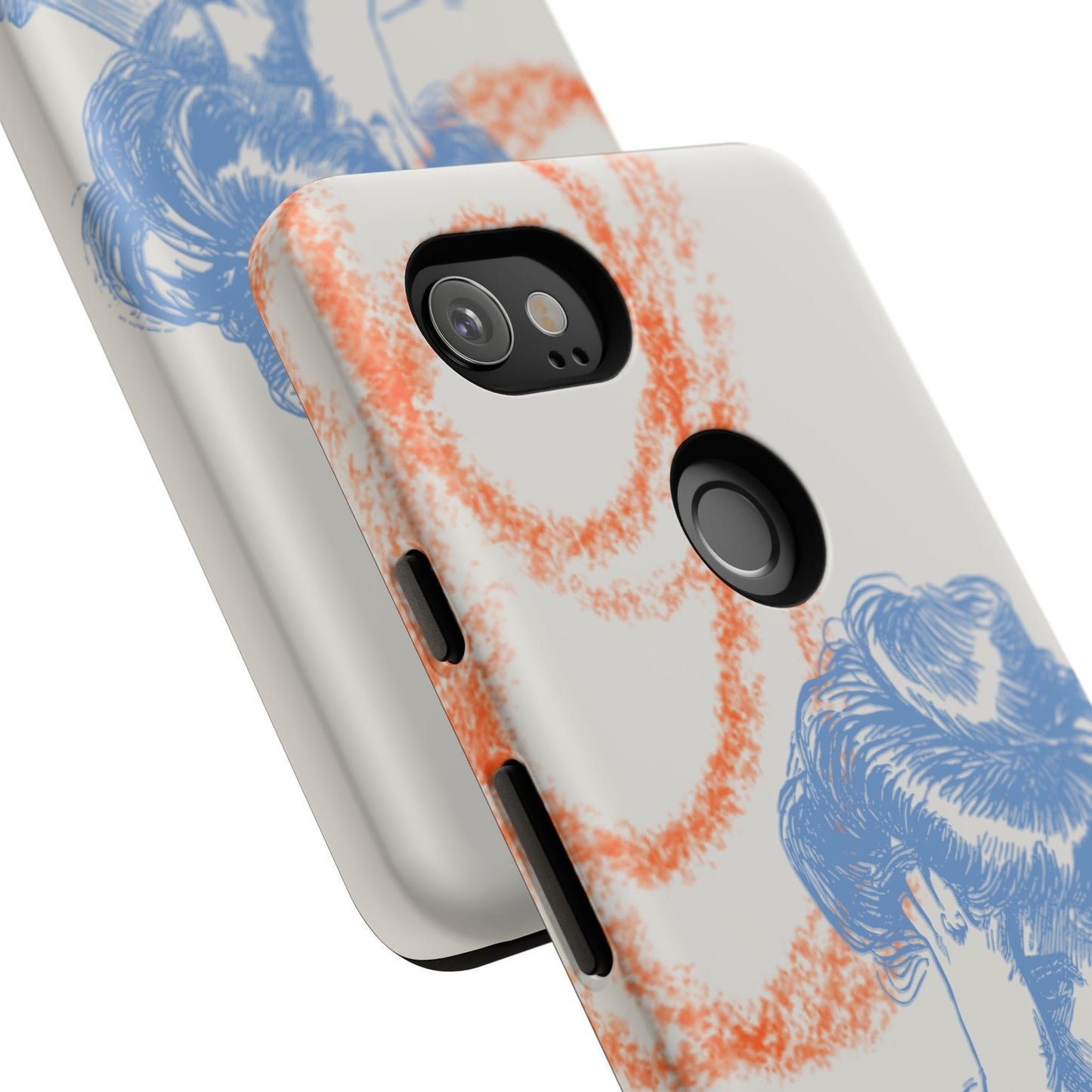 Artistic Phone Case with Stress Relief Design
