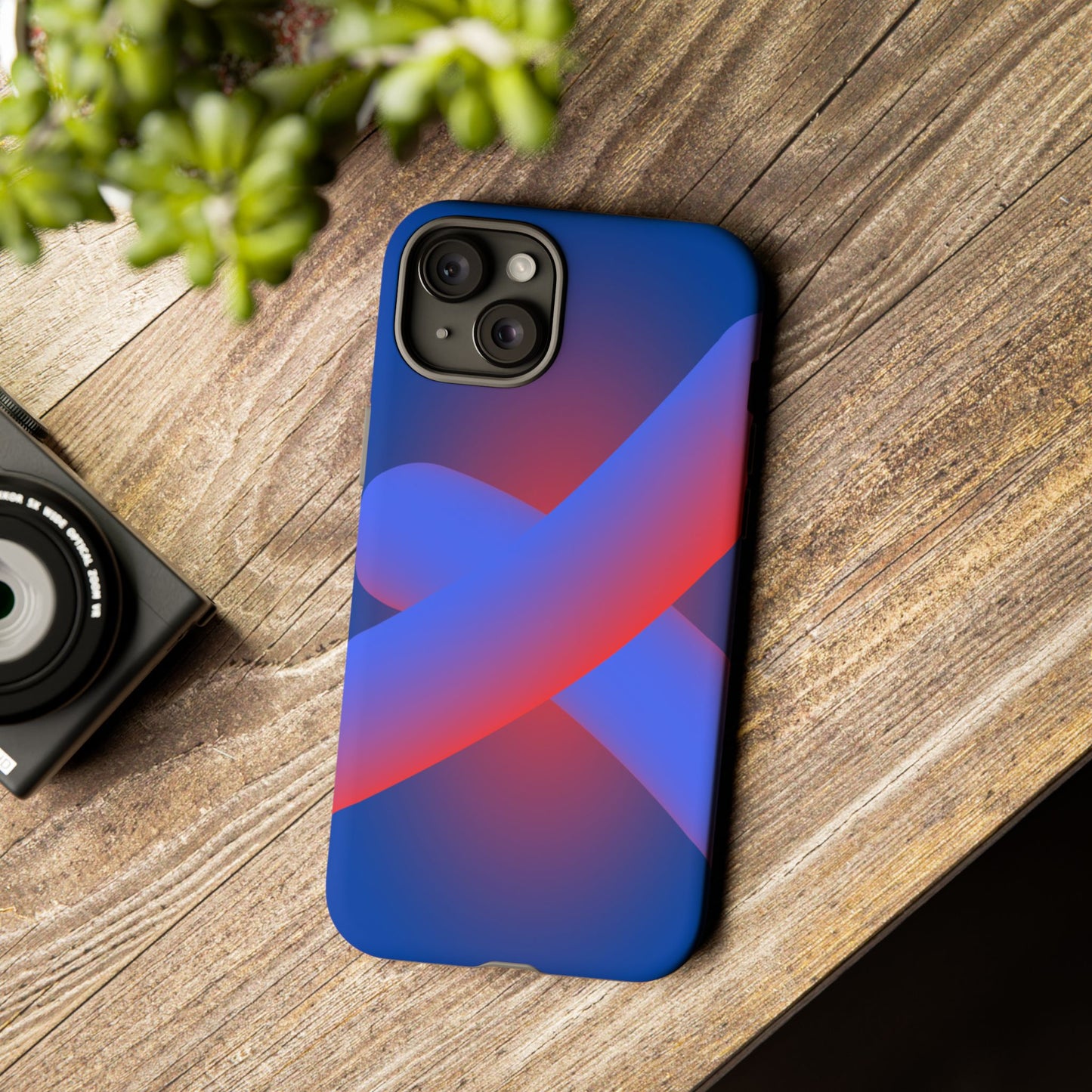 Stylish Tough Phone Case - Modern Abstract Design for Ultimate Protection
