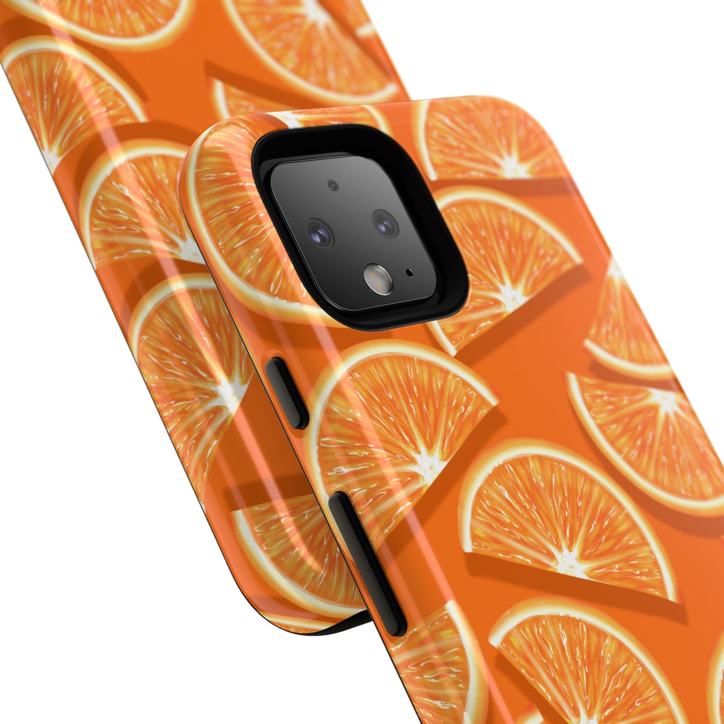 Vibrant Orange Slice Phone Case - Tough Cases for Phone Protection