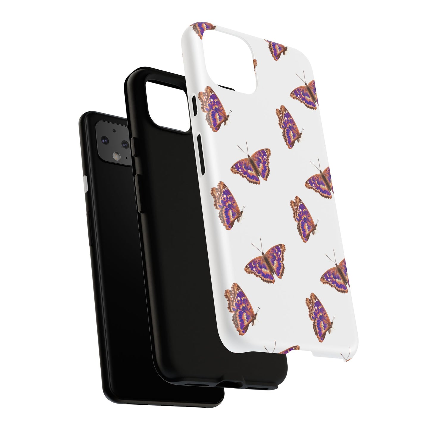 Butterfly Print Phone Case - Tough Case For Stylish Protection