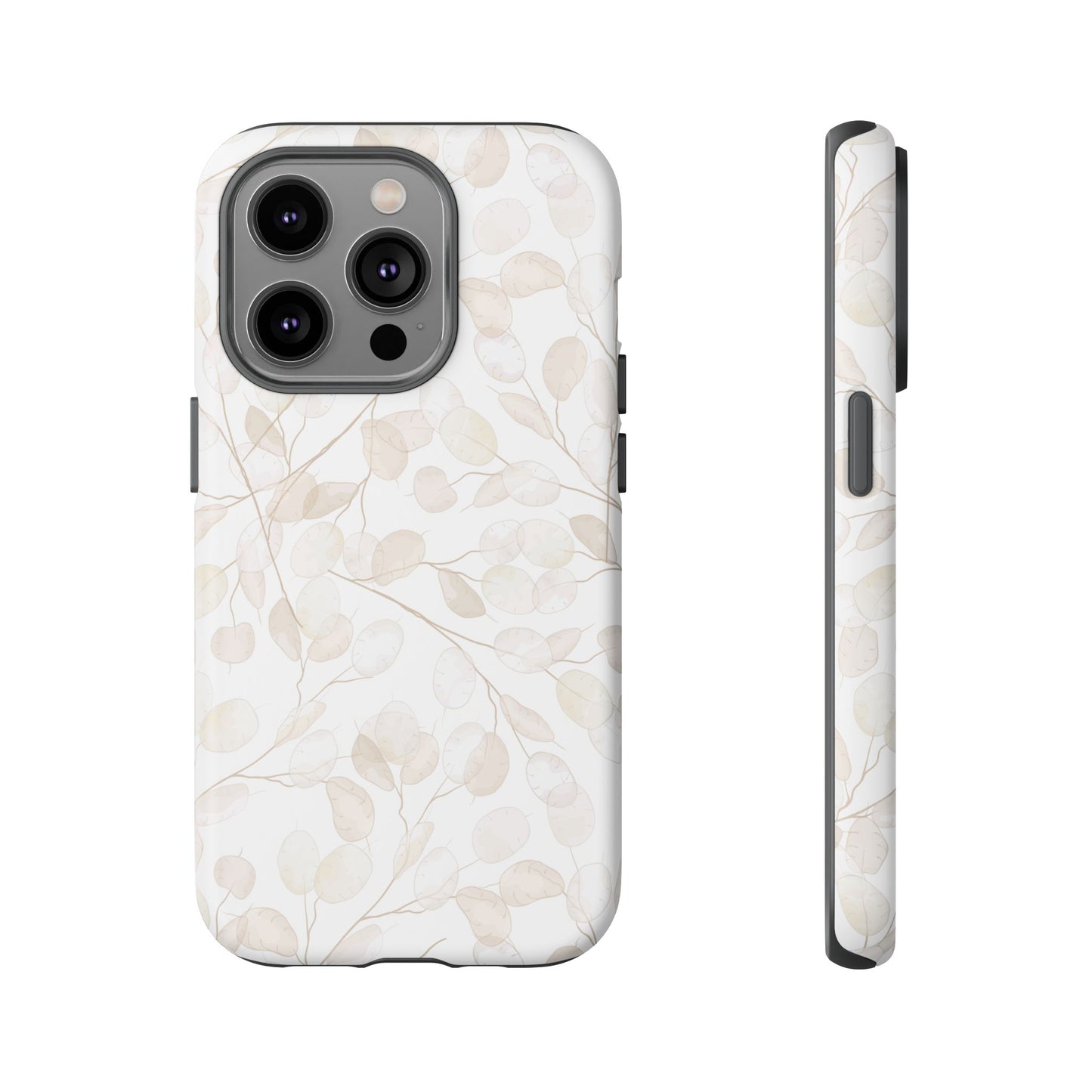 Botanical Phone Case, Tough Cases, Floral Design, Nature Lover Gift, Eco-Friendly Accessory, Protective Phone Cover