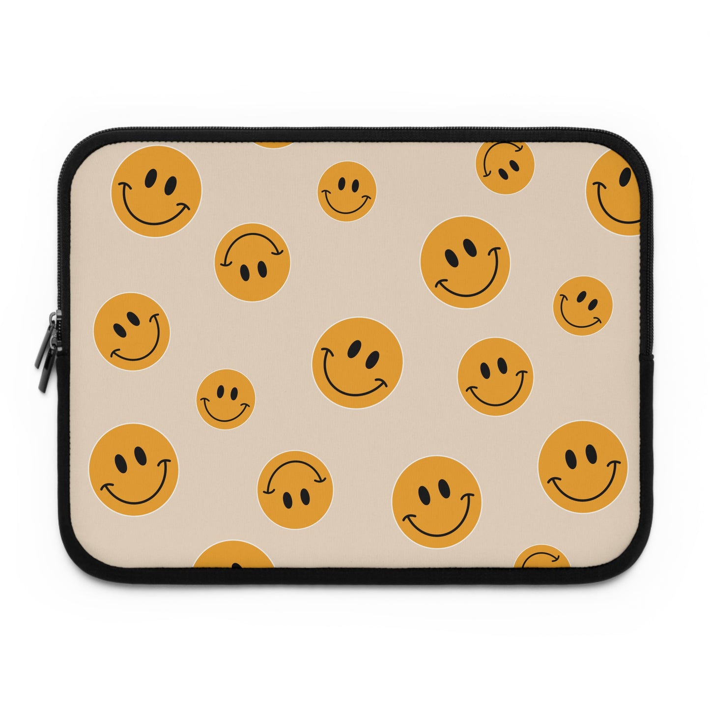 Smiley Face Laptop Sleeve – Fun & Stylish Tech Accessory