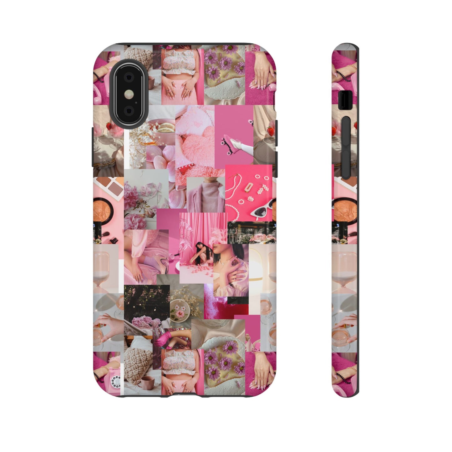 Chic Pink Phone Case- Tough Case For Stylish Protection