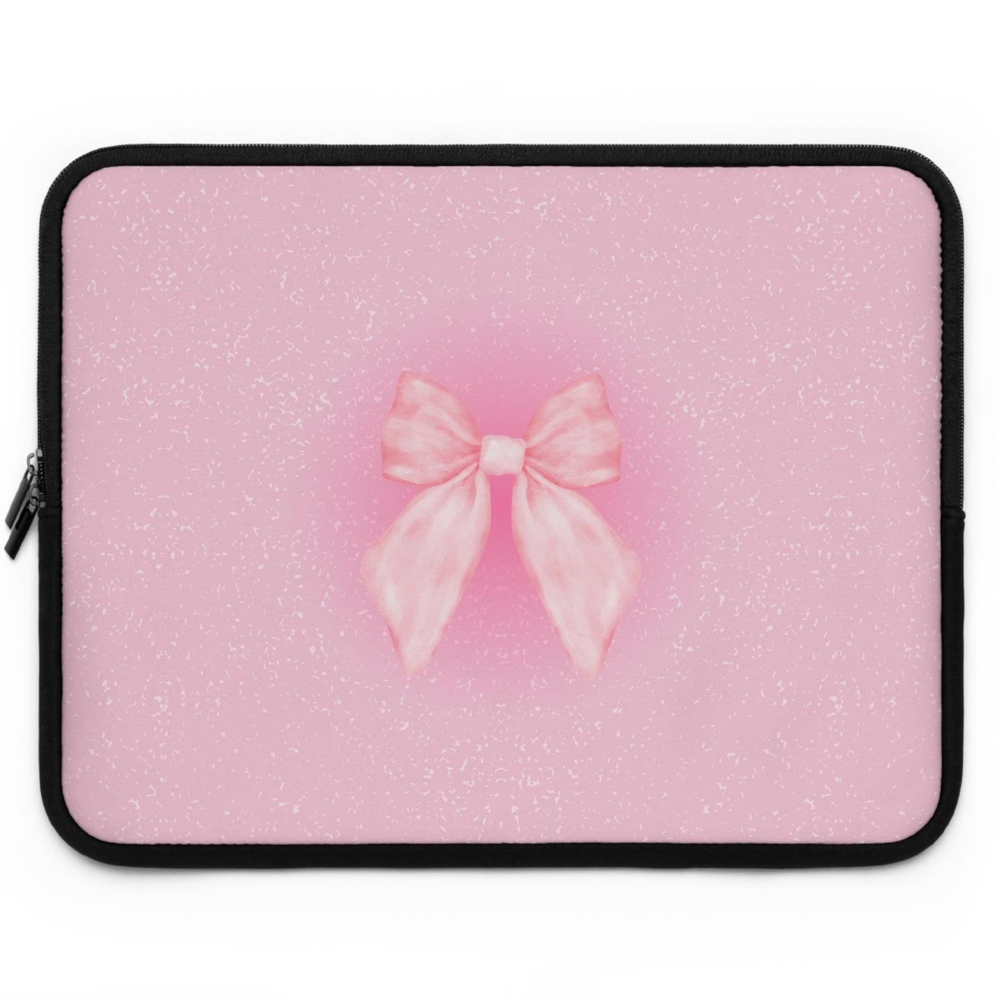 Cute Pink Bow Laptop Sleeve - Stylish Tech Accessory for Girls