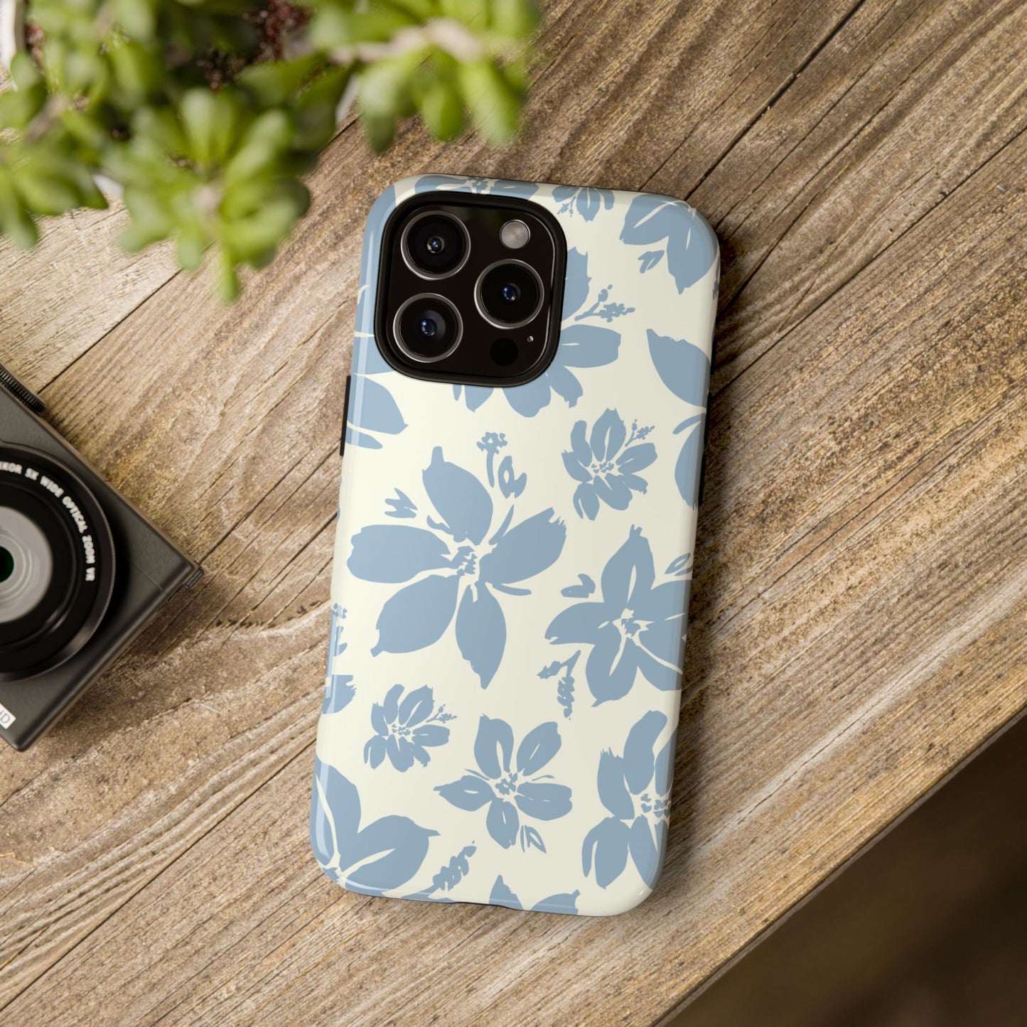 Floral Tough Phone Case - Stylish and Durable Protective Cover