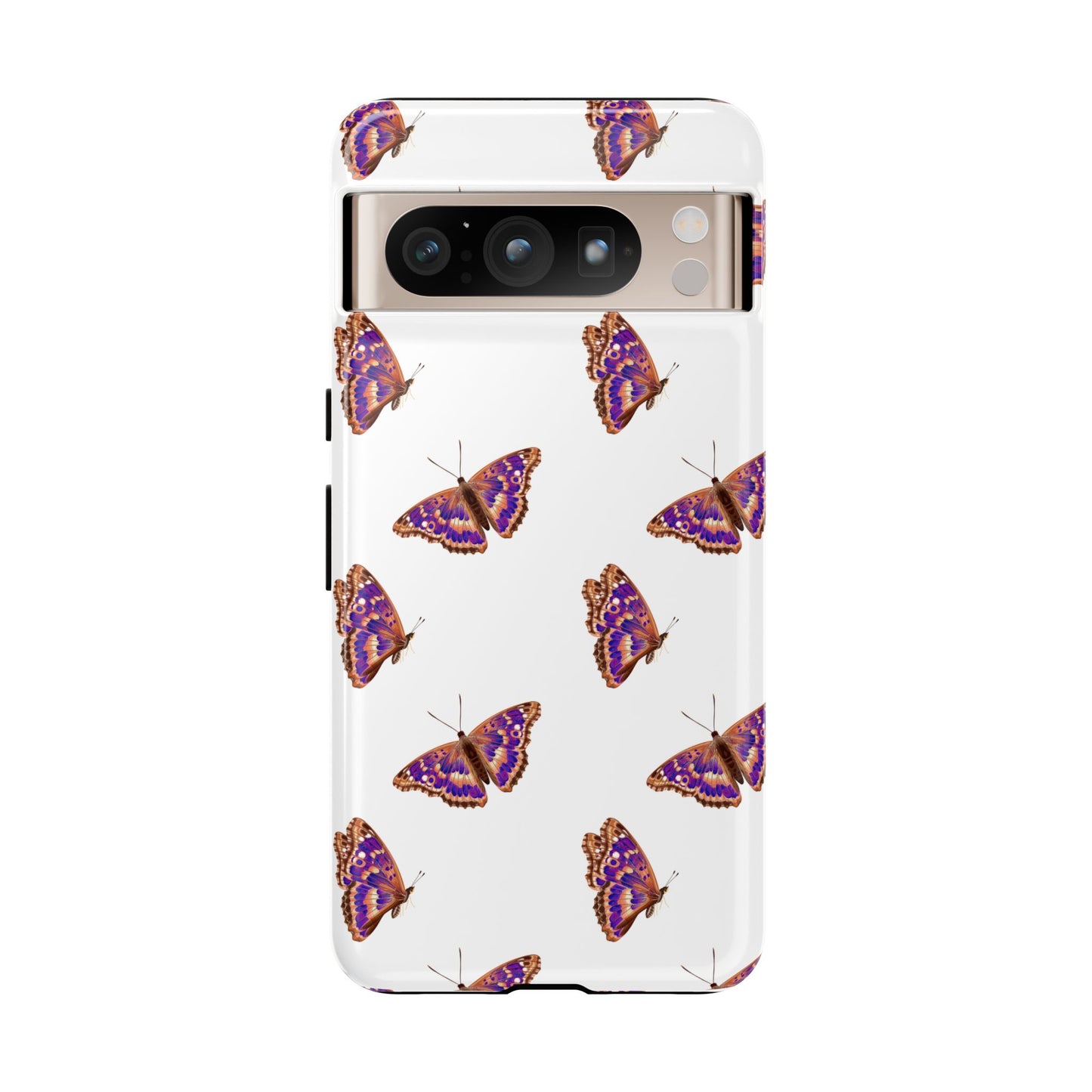 Butterfly Print Phone Case - Tough Case For Stylish Protection