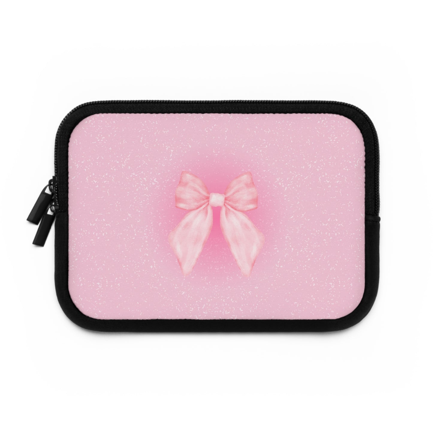 Cute Pink Bow Laptop Sleeve - Stylish Tech Accessory for Girls