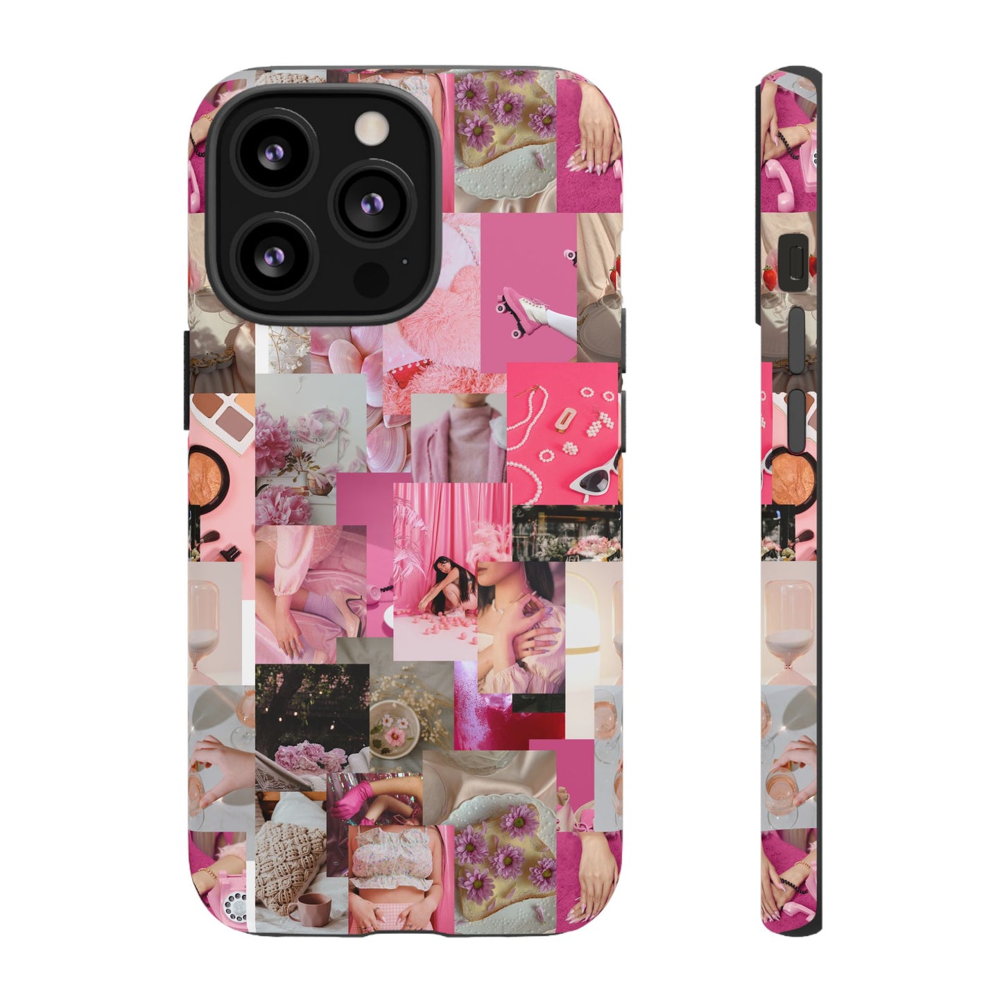 Chic Pink Phone Case- Tough Case For Stylish Protection