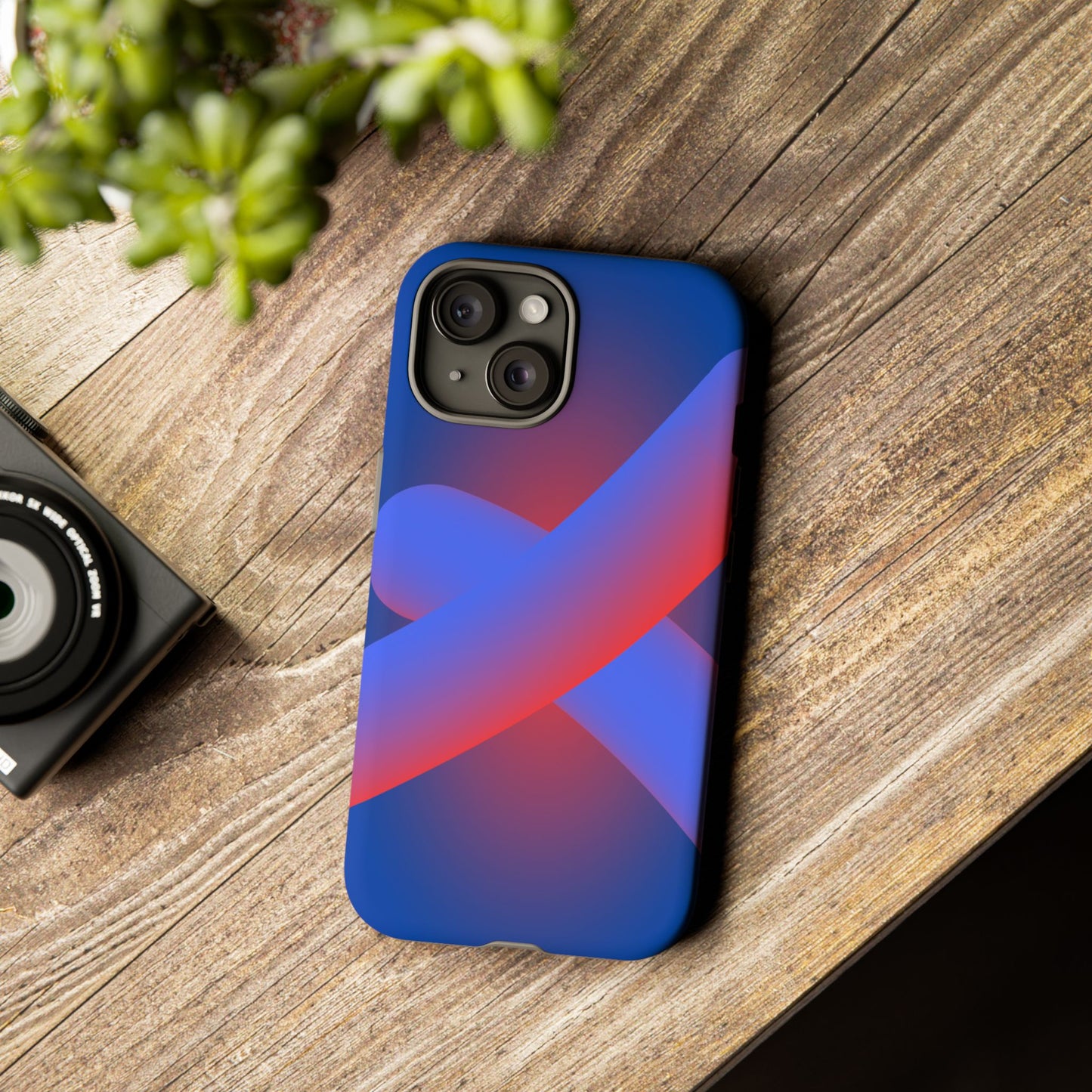 Stylish Tough Phone Case - Modern Abstract Design for Ultimate Protection