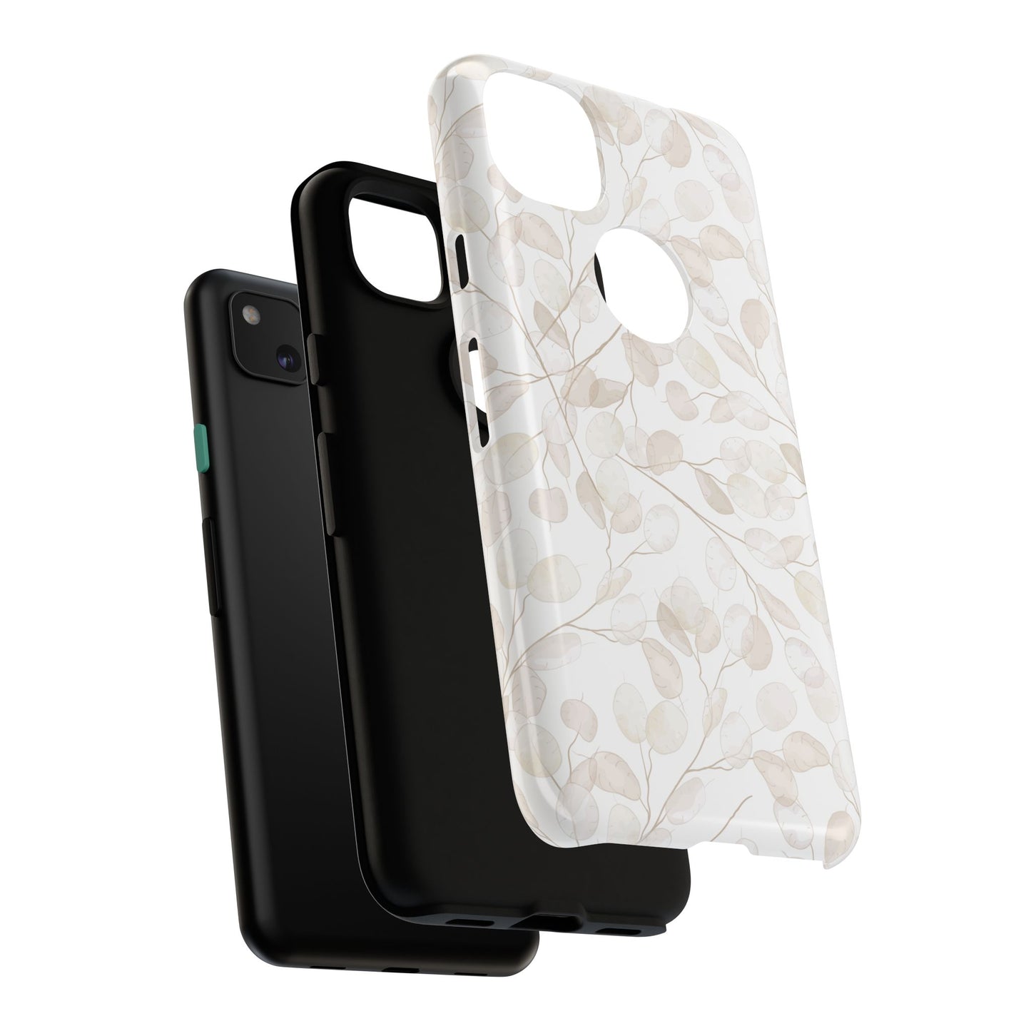 Botanical Phone Case, Tough Cases, Floral Design, Nature Lover Gift, Eco-Friendly Accessory, Protective Phone Cover