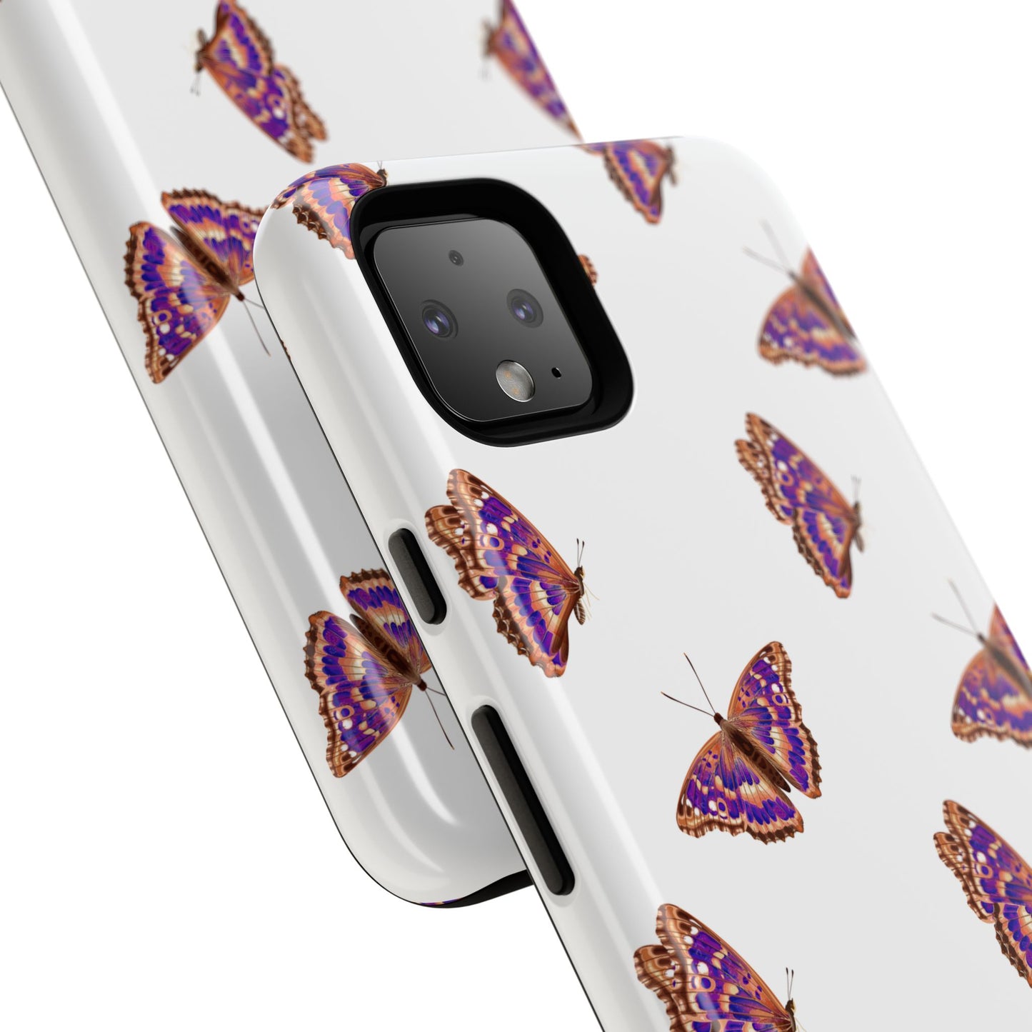 Butterfly Print Phone Case - Tough Case For Stylish Protection