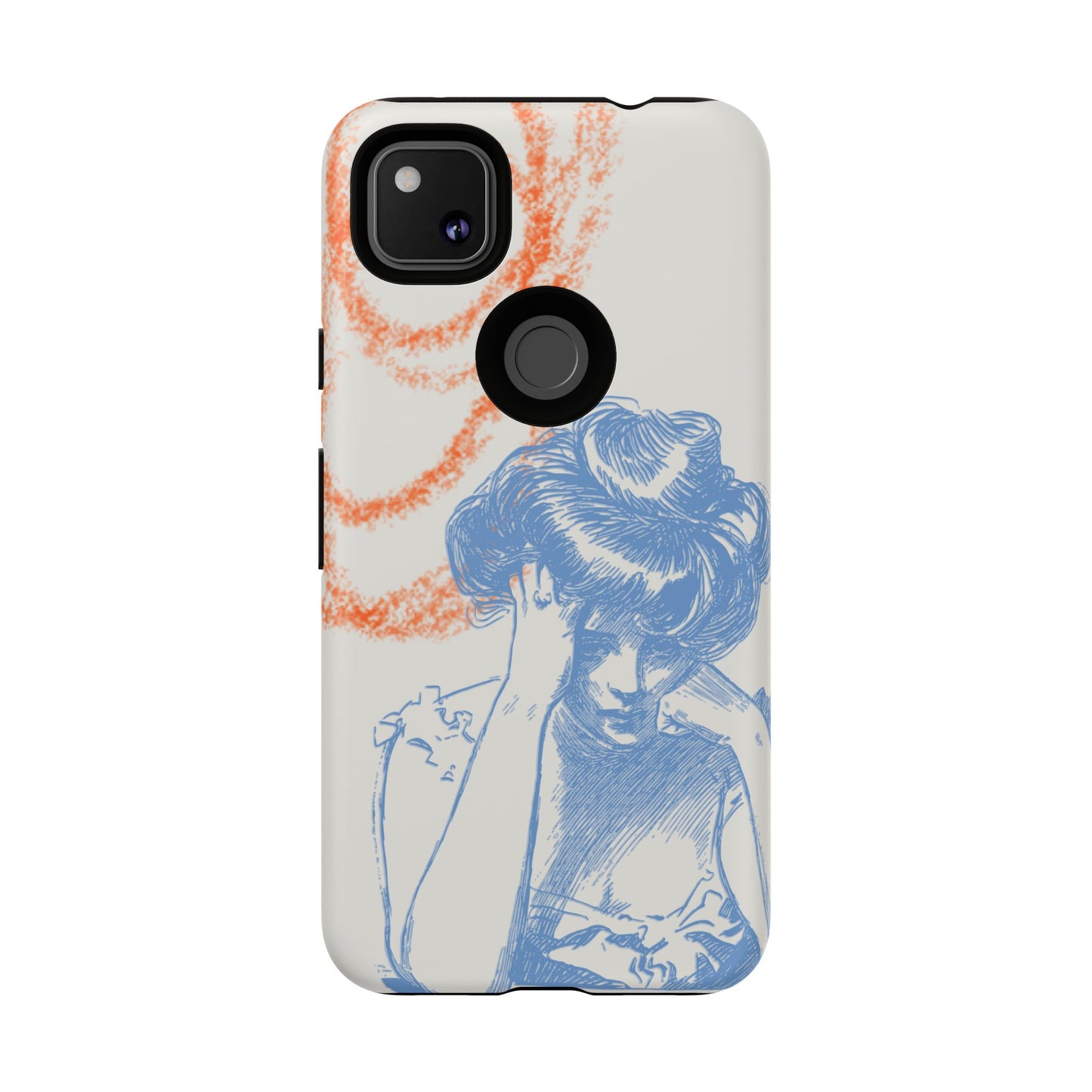 Artistic Phone Case with Stress Relief Design