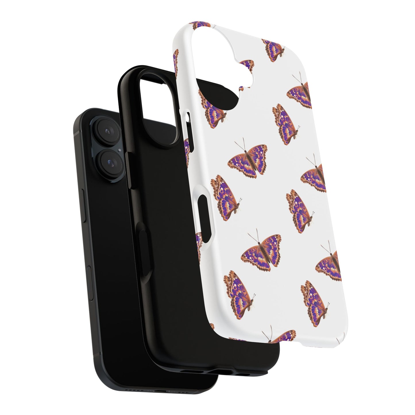 Butterfly Print Phone Case - Tough Case For Stylish Protection