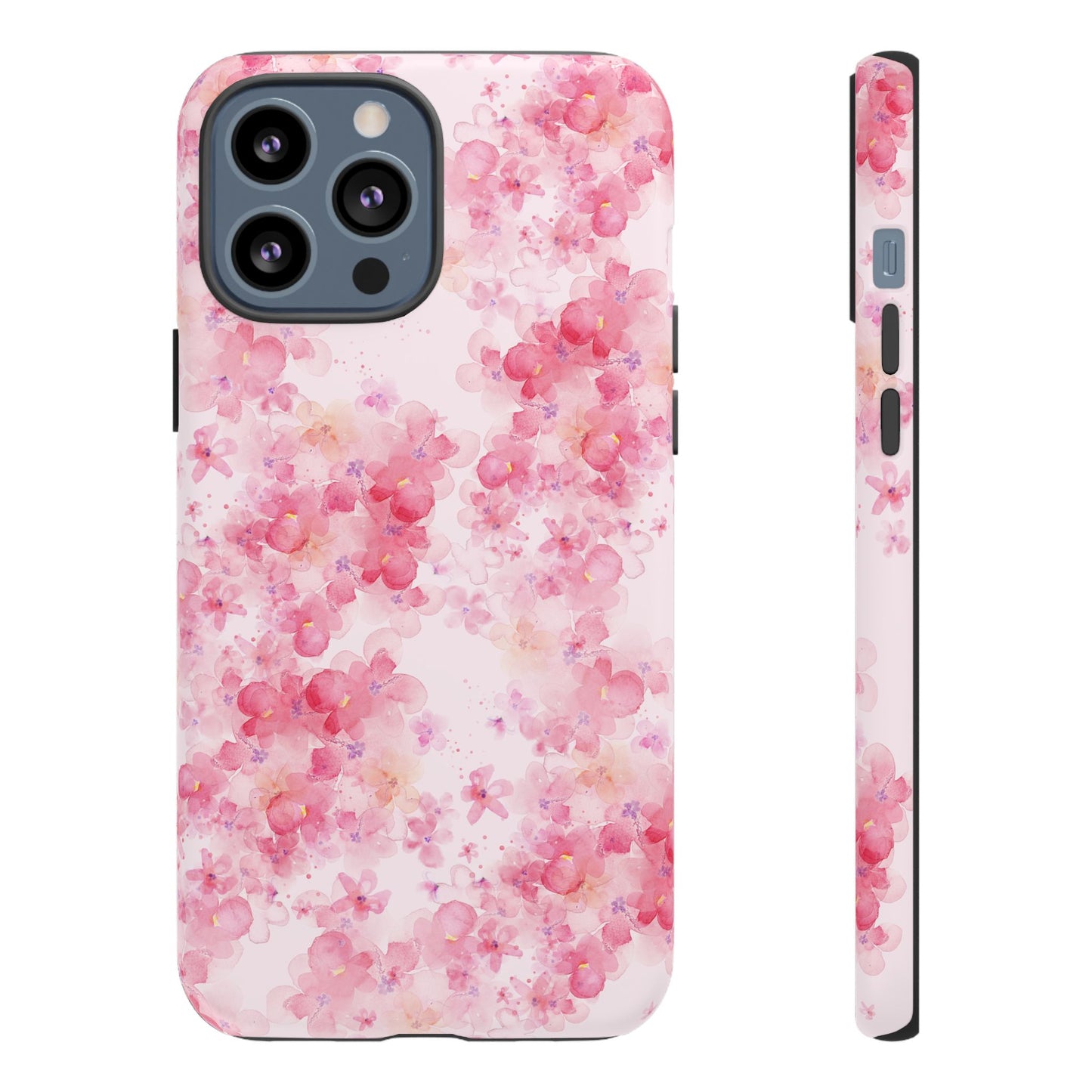 Floral Phone Case - Tough Cases with Pink Blossom Design