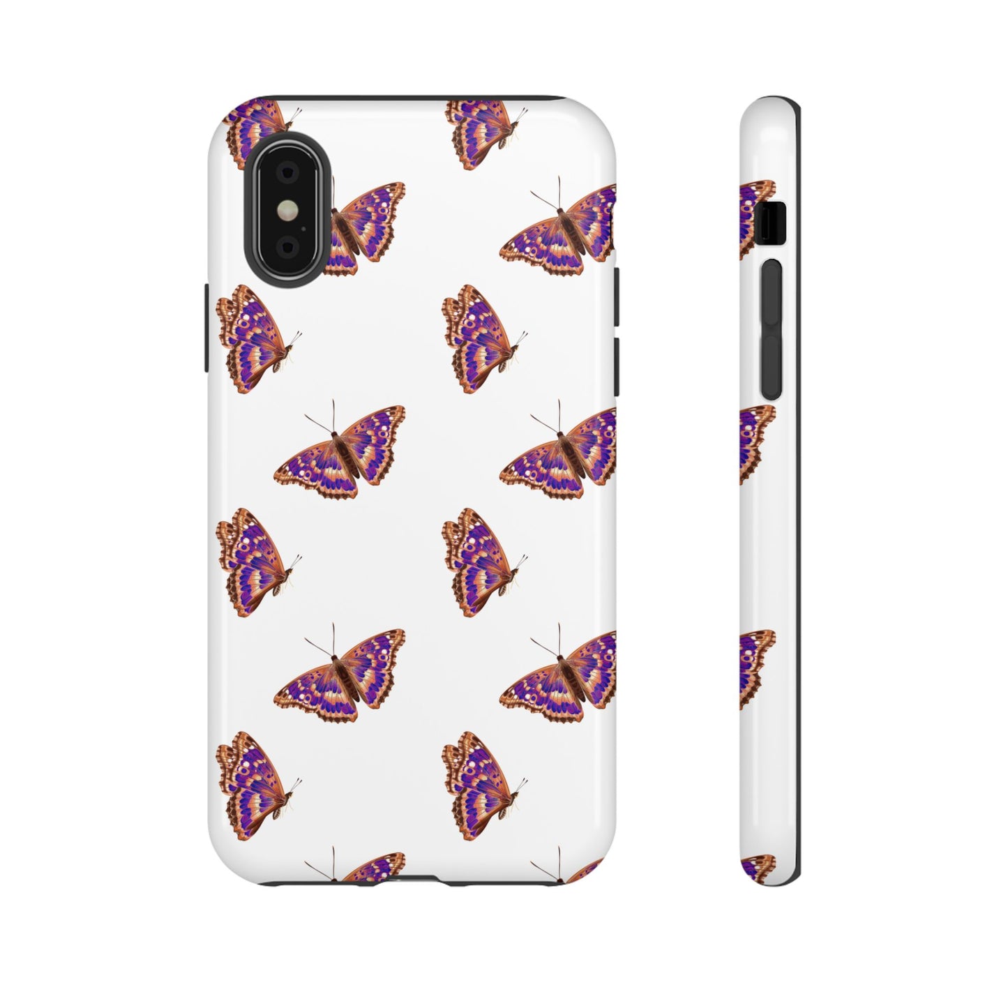 Butterfly Print Phone Case - Tough Case For Stylish Protection