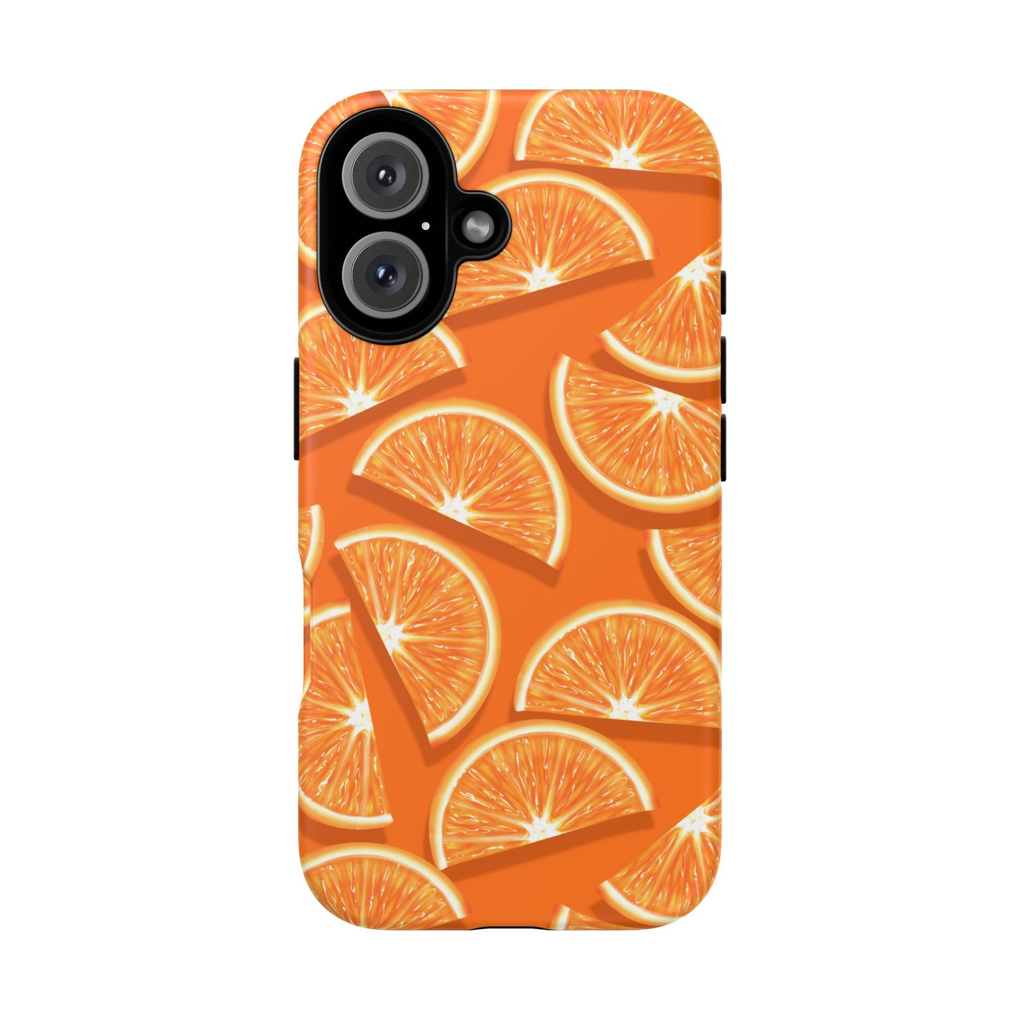 Vibrant Orange Slice Phone Case - Tough Cases for Phone Protection