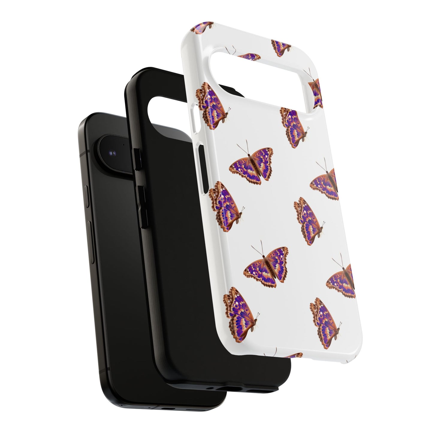 Butterfly Print Phone Case - Tough Case For Stylish Protection