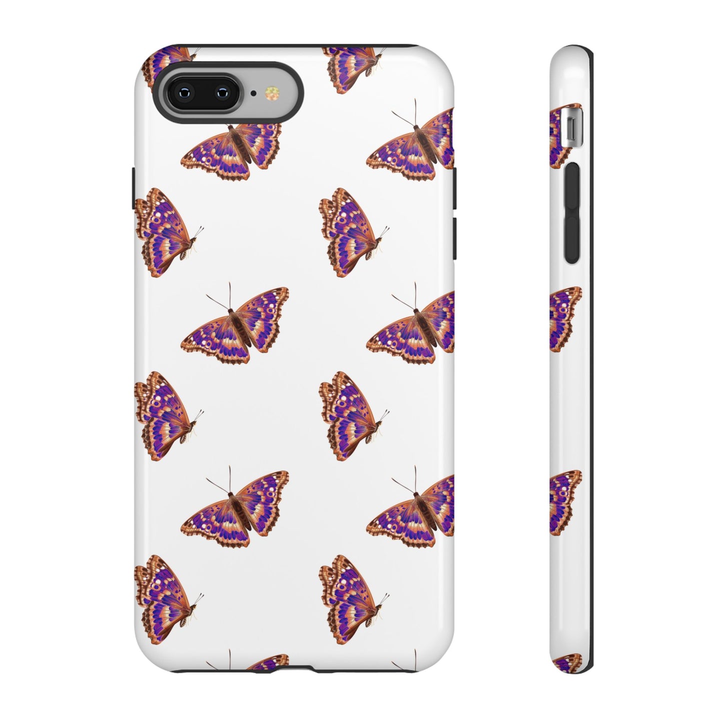 Butterfly Print Phone Case - Tough Case For Stylish Protection