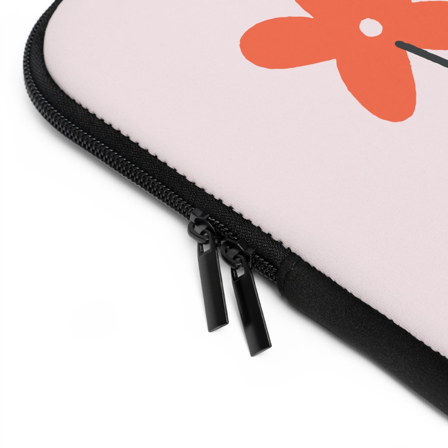Floral Laptop Sleeve - Bloom with Grace, Cute Tech Case, Laptop Bag, Gifts for Students, Spring Accessories