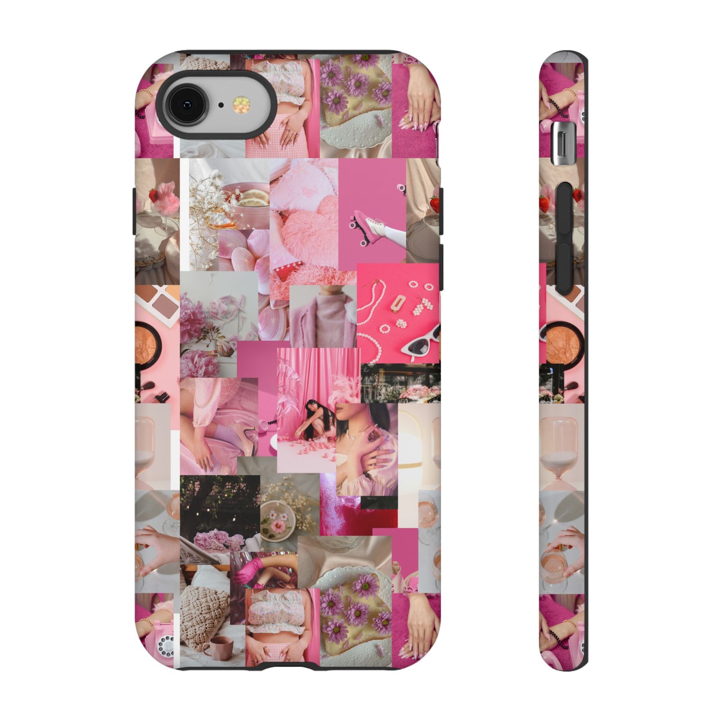 Chic Pink Phone Case- Tough Case For Stylish Protection