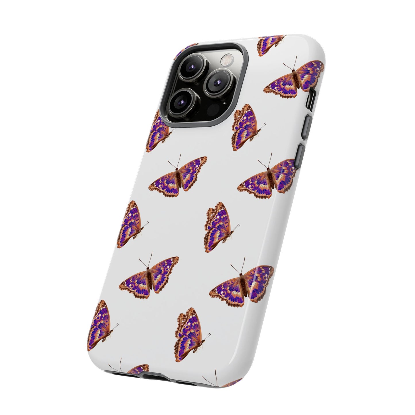 Butterfly Print Phone Case - Tough Case For Stylish Protection