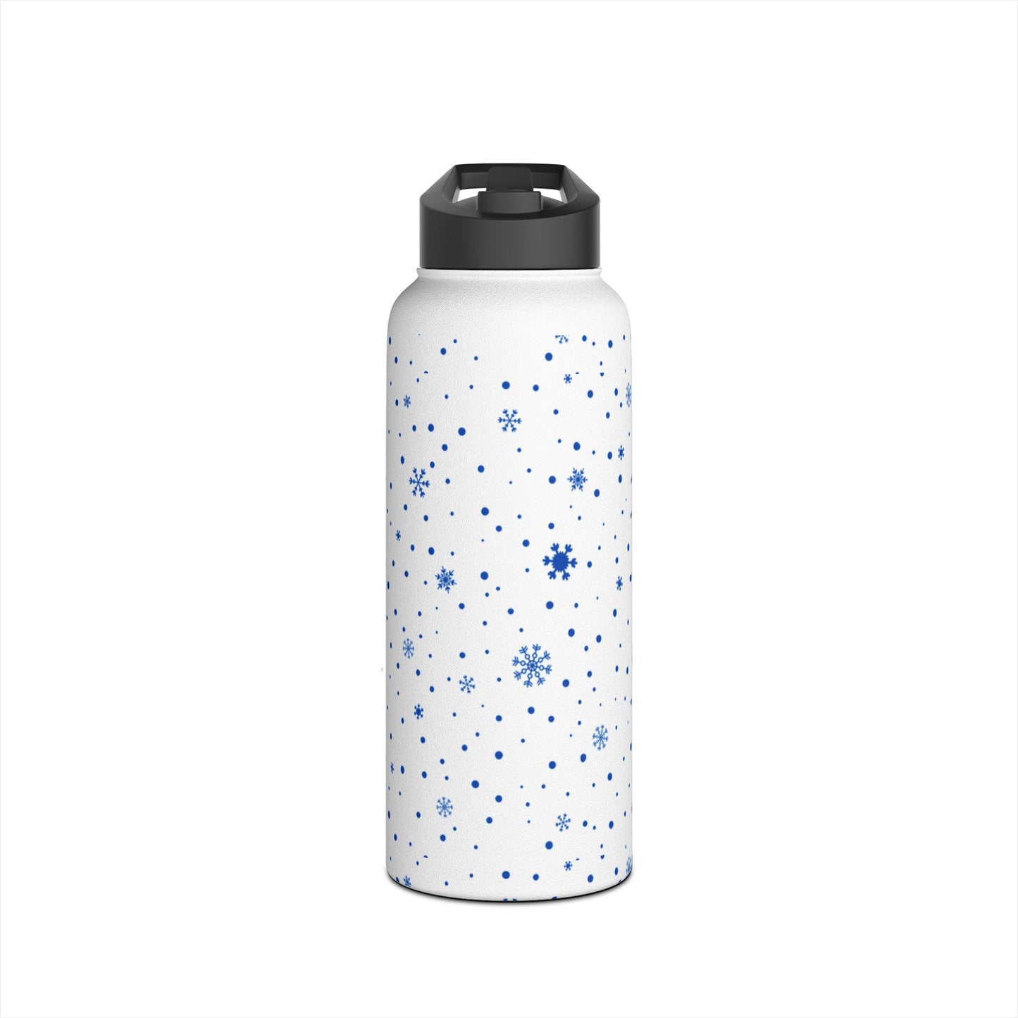 Snowflake Design Stainless Steel Water Bottle – Stylish & Durable Hydration for Winter Adventures