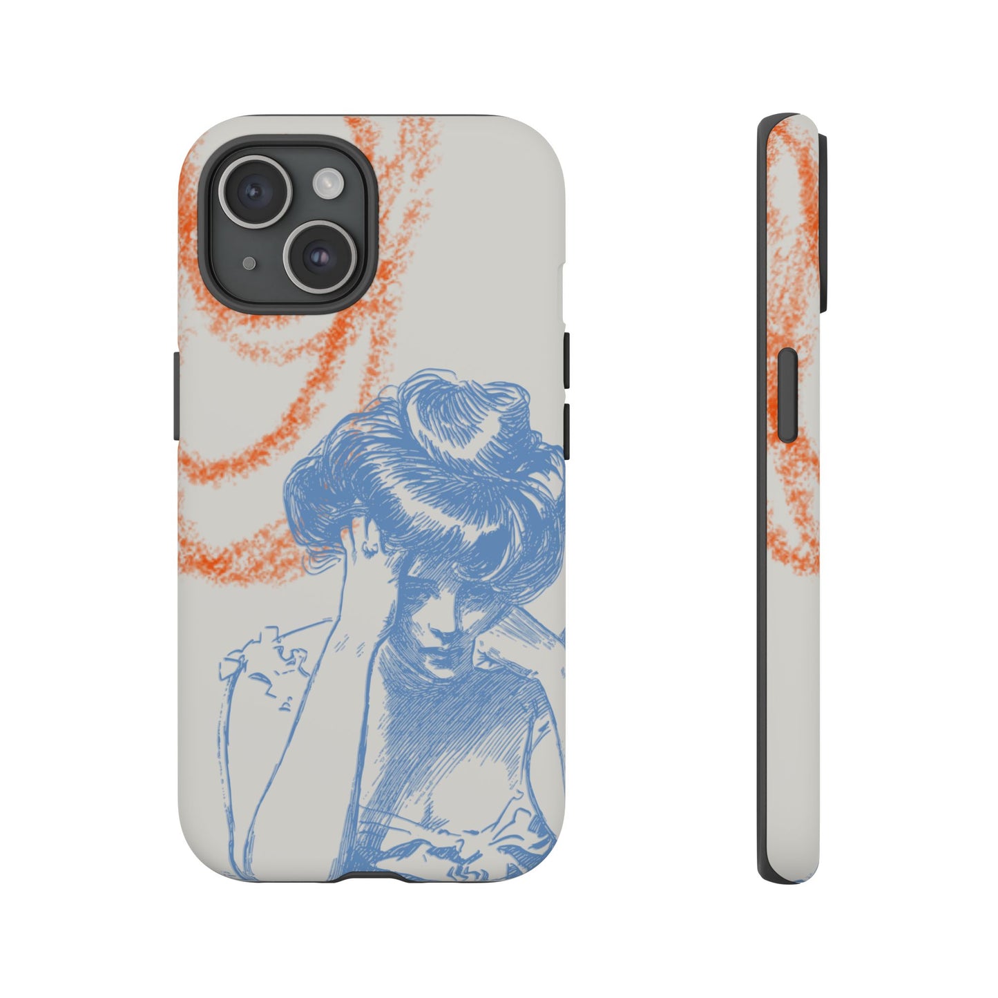 Artistic Phone Case with Stress Relief Design
