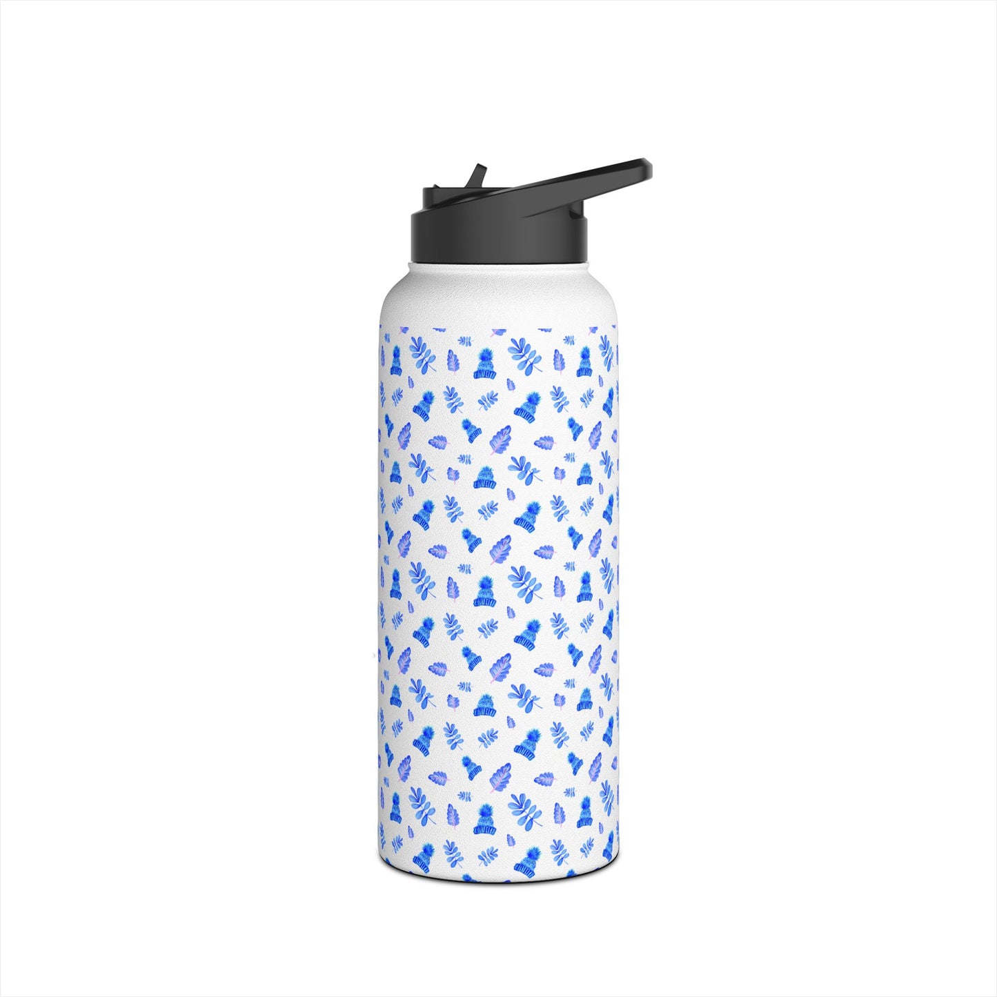 Floral Stainless Steel Water Bottle - Eco-Friendly Hydration for Everyday Adventures