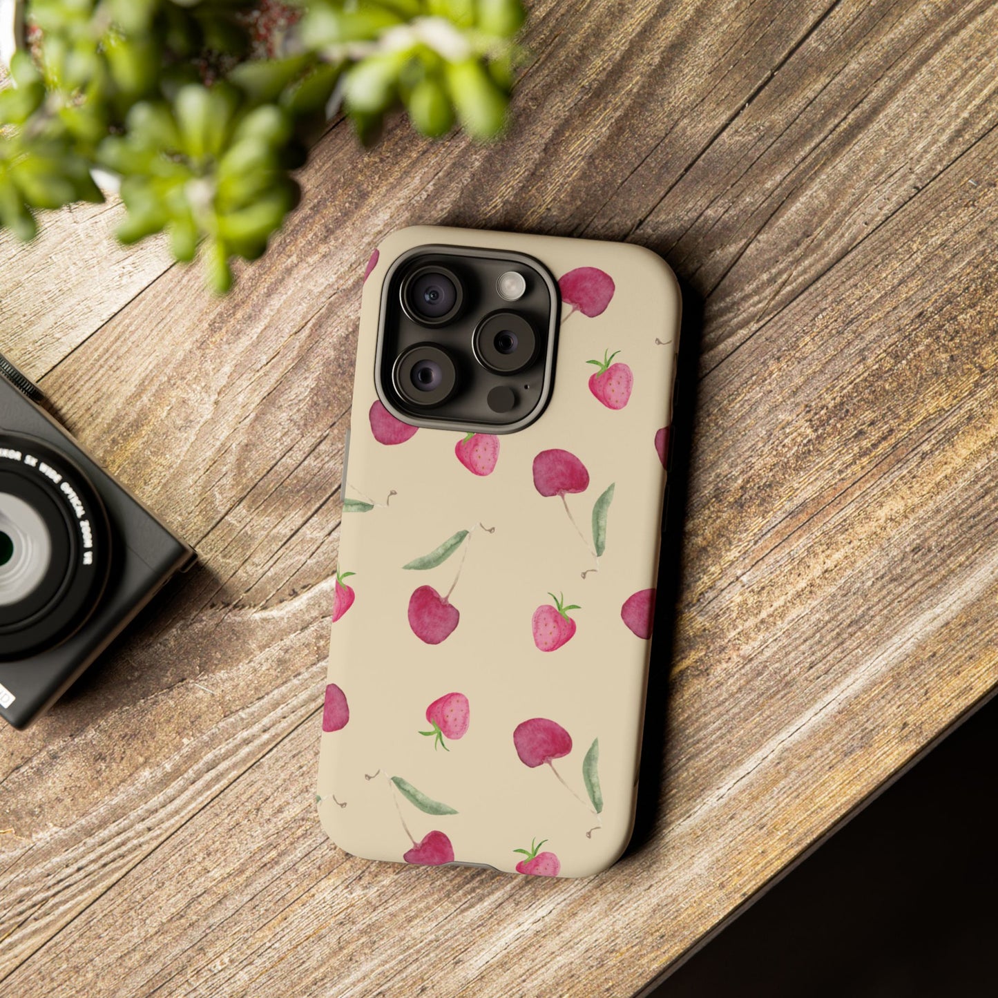 Cute Strawberry Phone Case - Tough and Stylish Protection