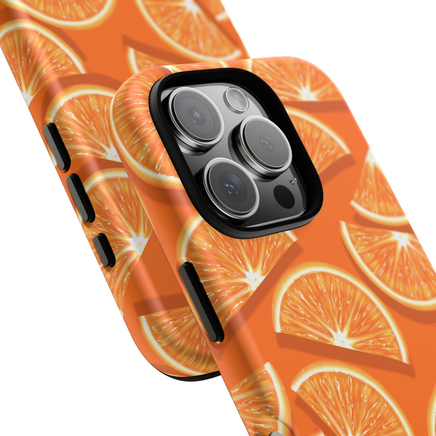Vibrant Orange Slice Phone Case - Tough Cases for Phone Protection