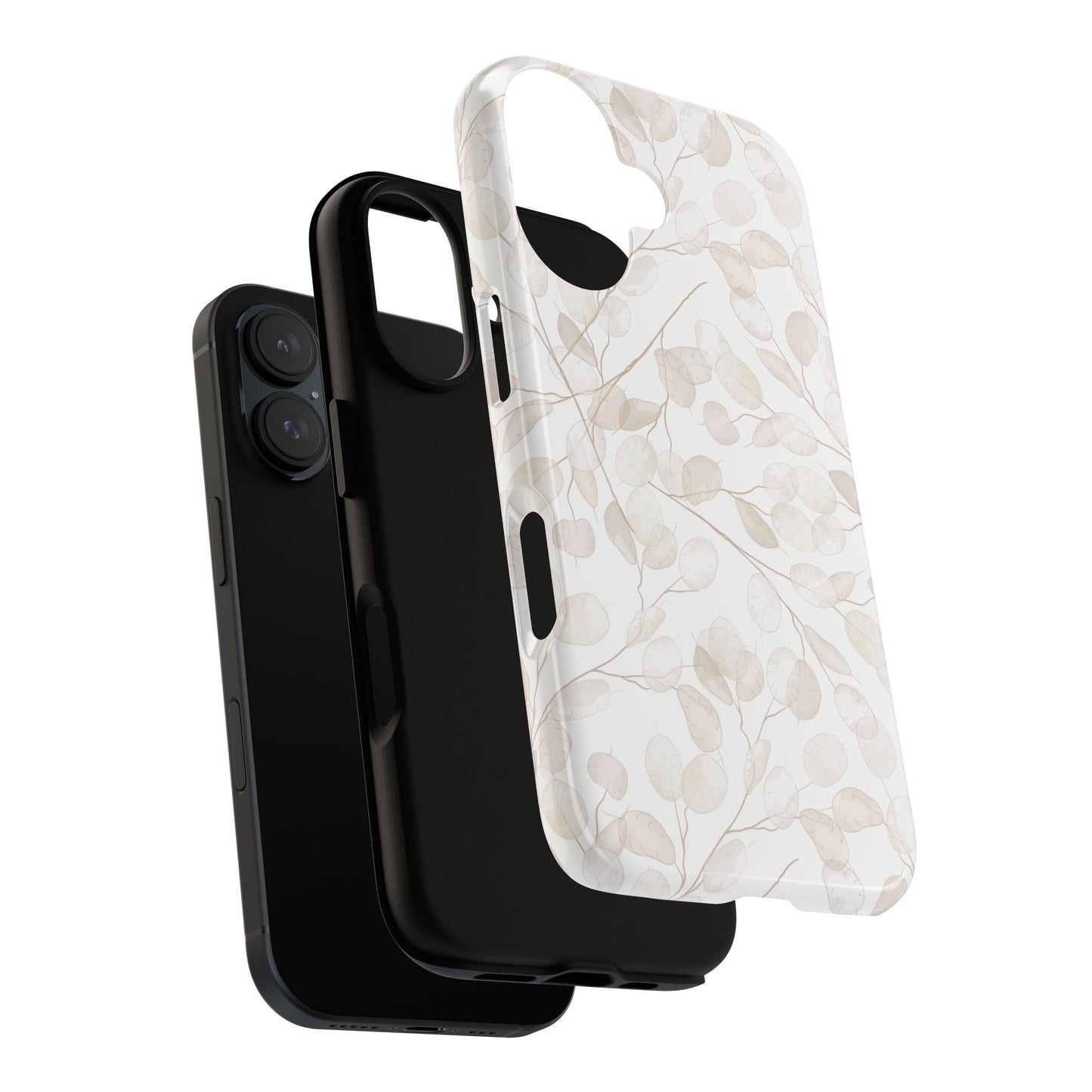 Botanical Phone Case, Tough Cases, Floral Design, Nature Lover Gift, Eco-Friendly Accessory, Protective Phone Cover