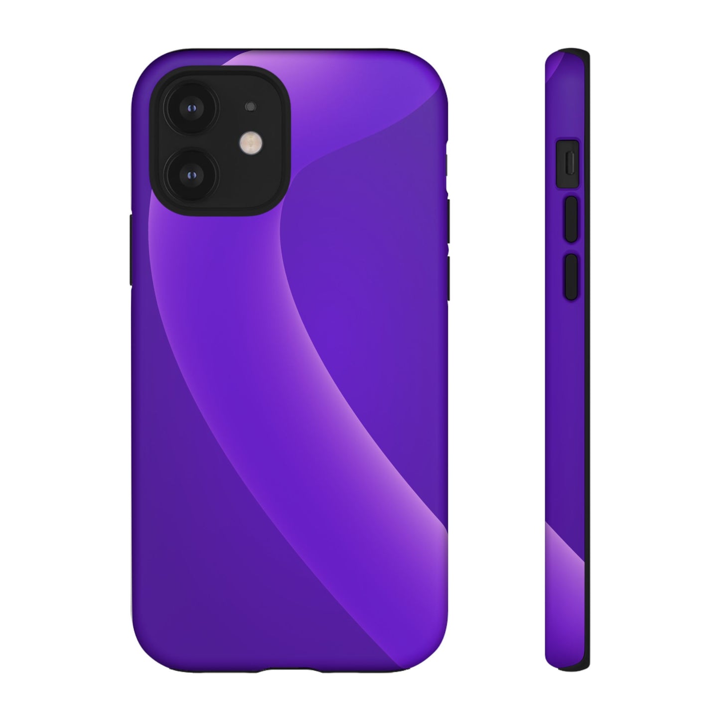 Stylish Tough Phone Case - Modern Purple Design for Ultimate Protection