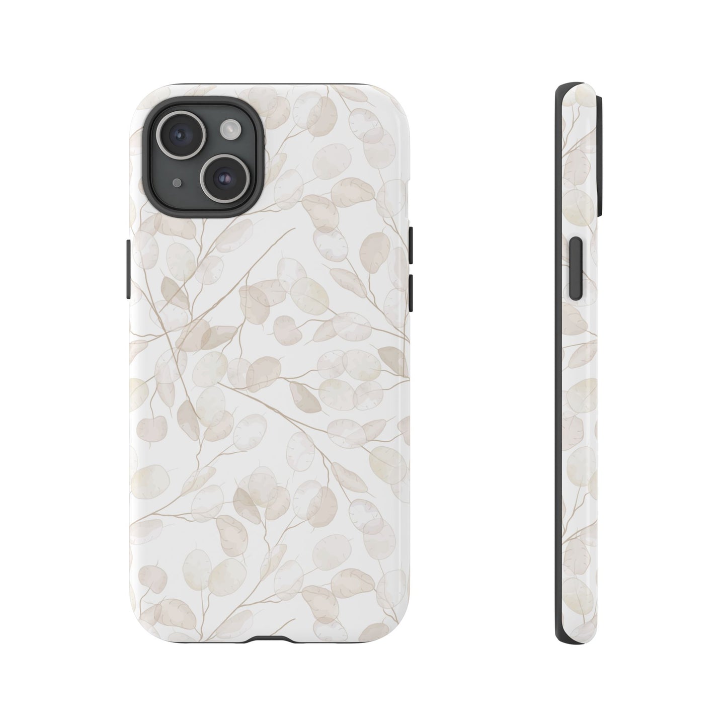 Botanical Phone Case, Tough Cases, Floral Design, Nature Lover Gift, Eco-Friendly Accessory, Protective Phone Cover