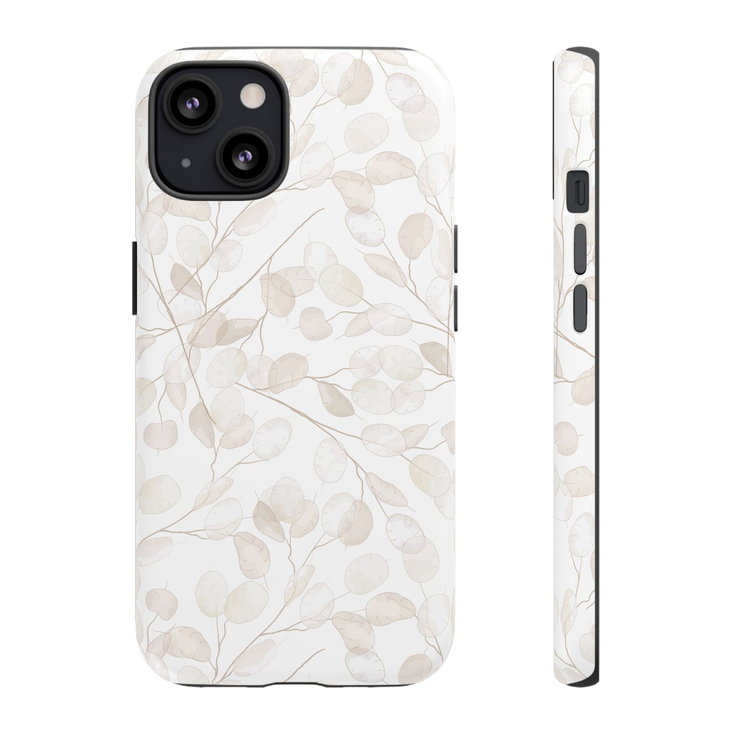 Botanical Phone Case, Tough Cases, Floral Design, Nature Lover Gift, Eco-Friendly Accessory, Protective Phone Cover