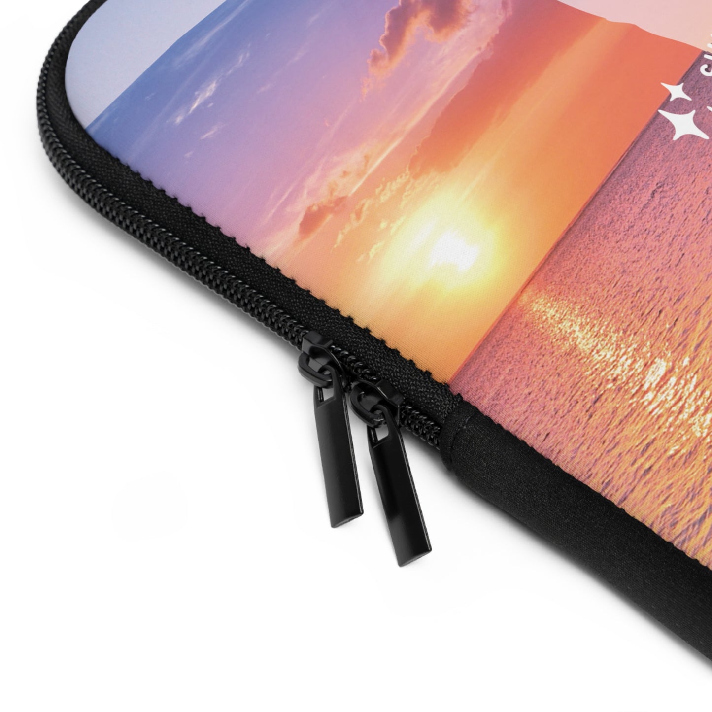 "Sun, Sea, and Inner Peace" Laptop Sleeve - Stylish Ocean-Inspired Tech Case for Beach Lovers