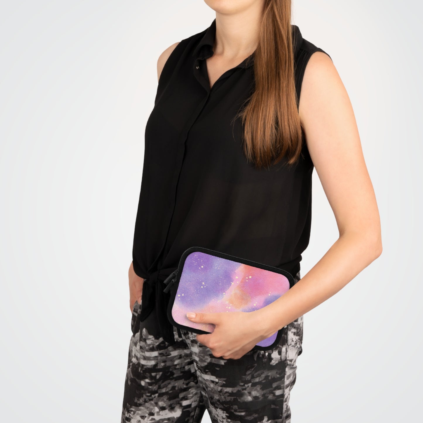 Pastel Galaxy Laptop Sleeve - Stylish Protection for Your Device