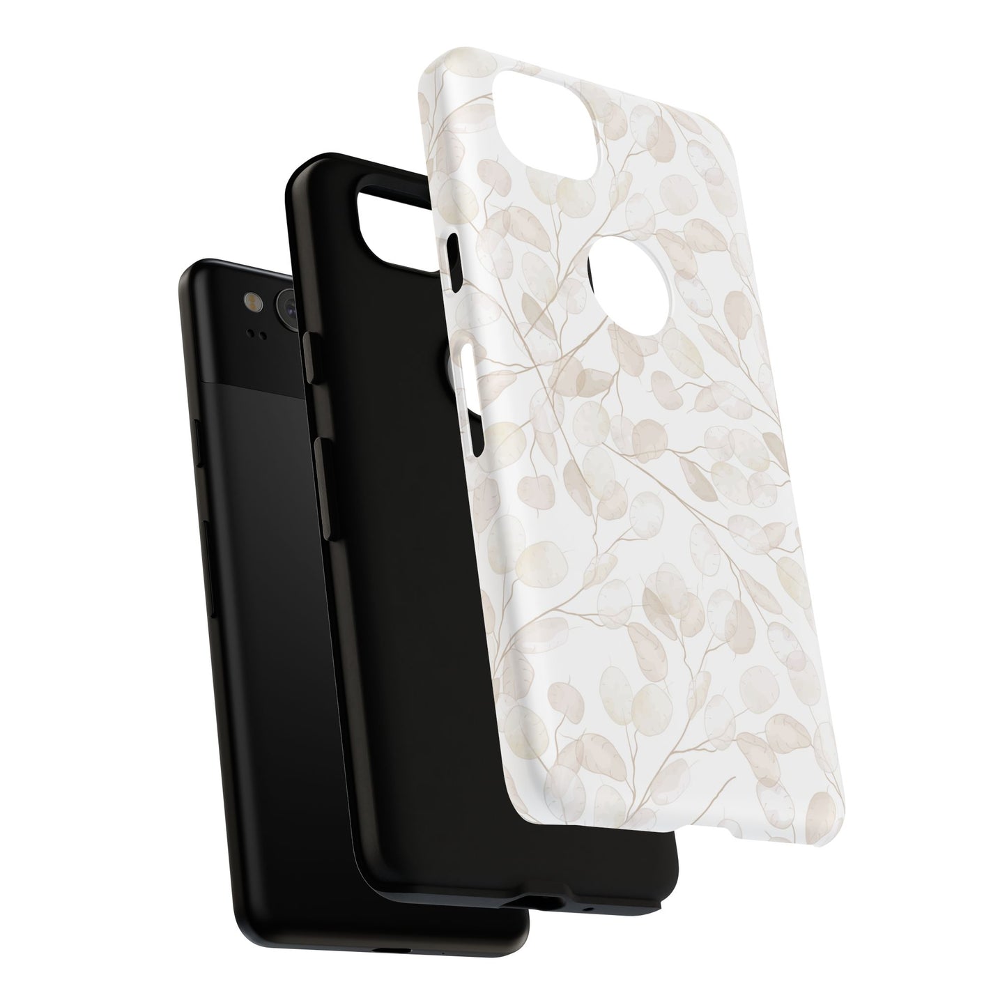 Botanical Phone Case, Tough Cases, Floral Design, Nature Lover Gift, Eco-Friendly Accessory, Protective Phone Cover