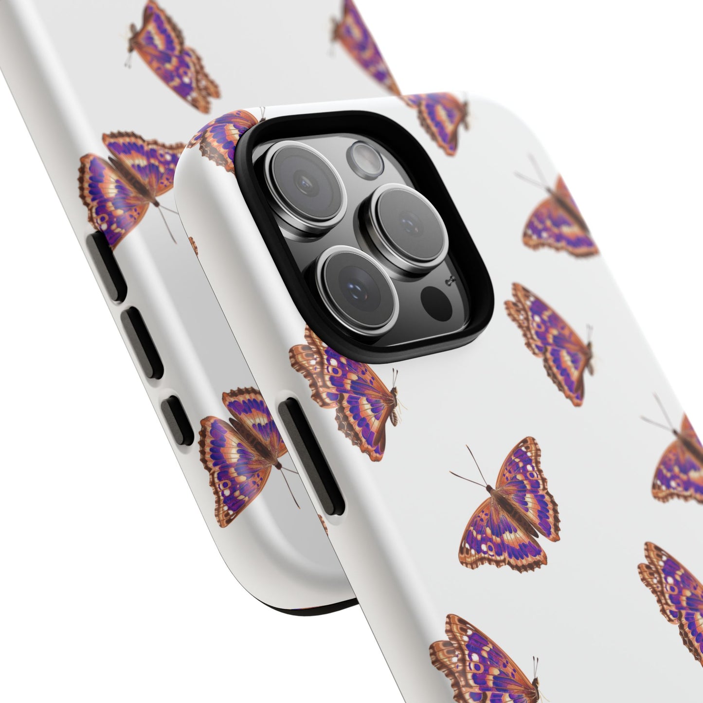 Butterfly Print Phone Case - Tough Case For Stylish Protection