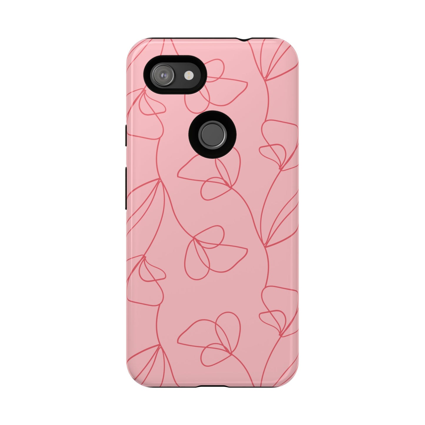Tough Cases: Elegant Floral Phone Case - Durable Protection with Stylish Design