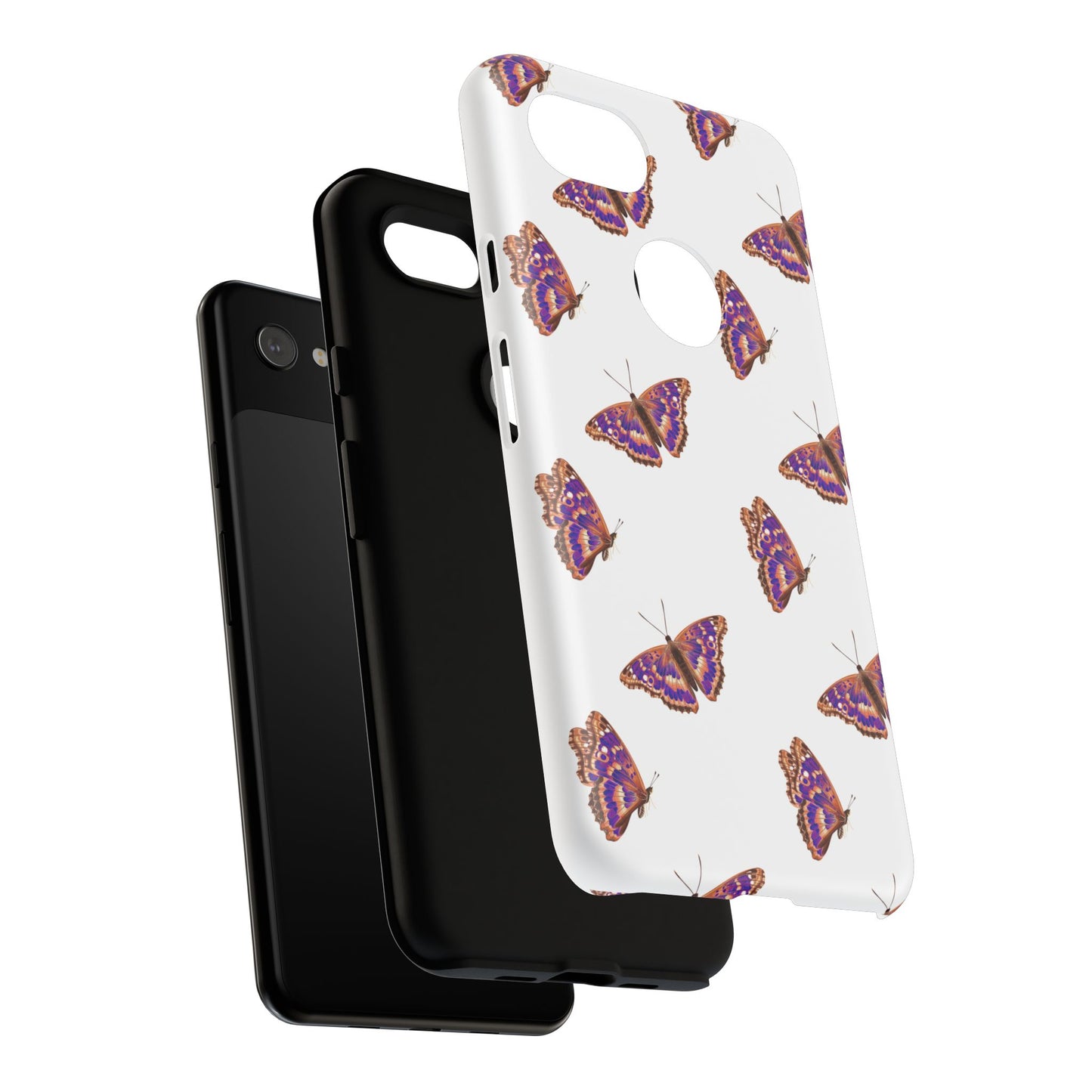 Butterfly Print Phone Case - Tough Case For Stylish Protection