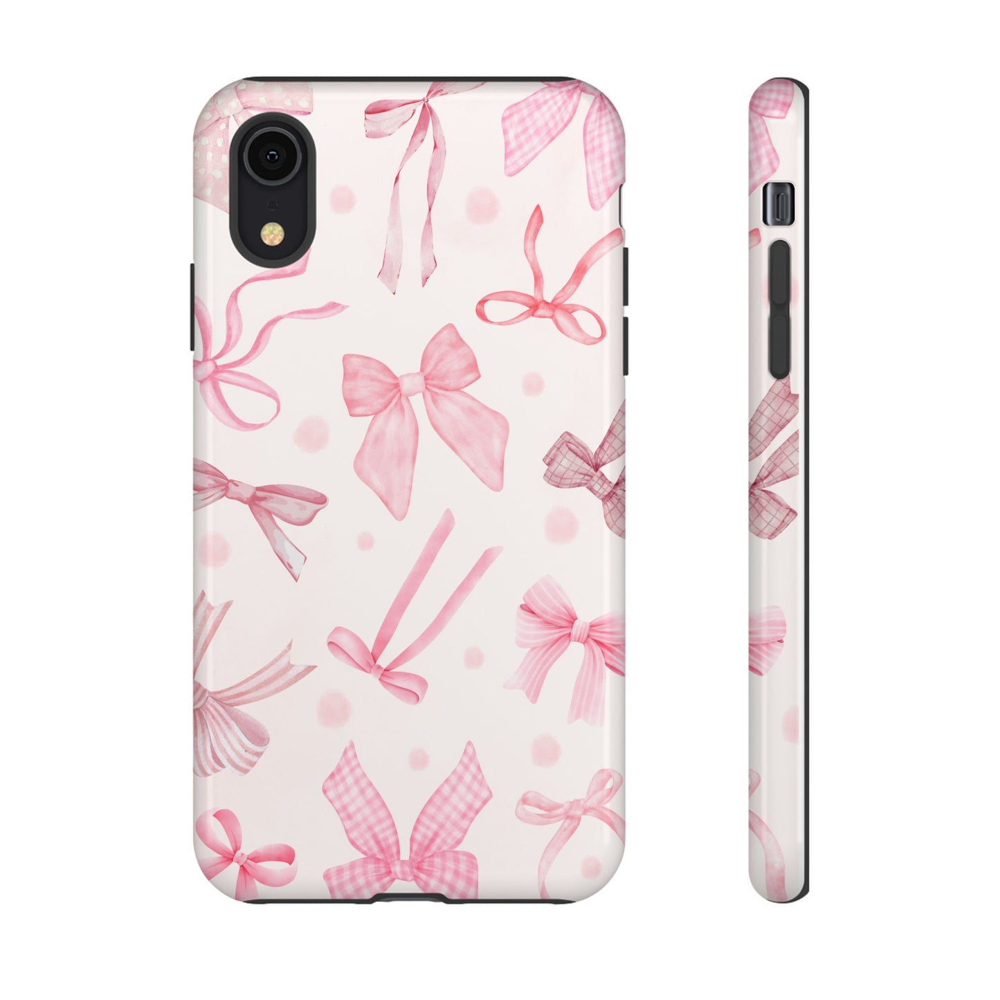 Beautiful Pink Bow Phone Case - Tough Case for Stylish Protection
