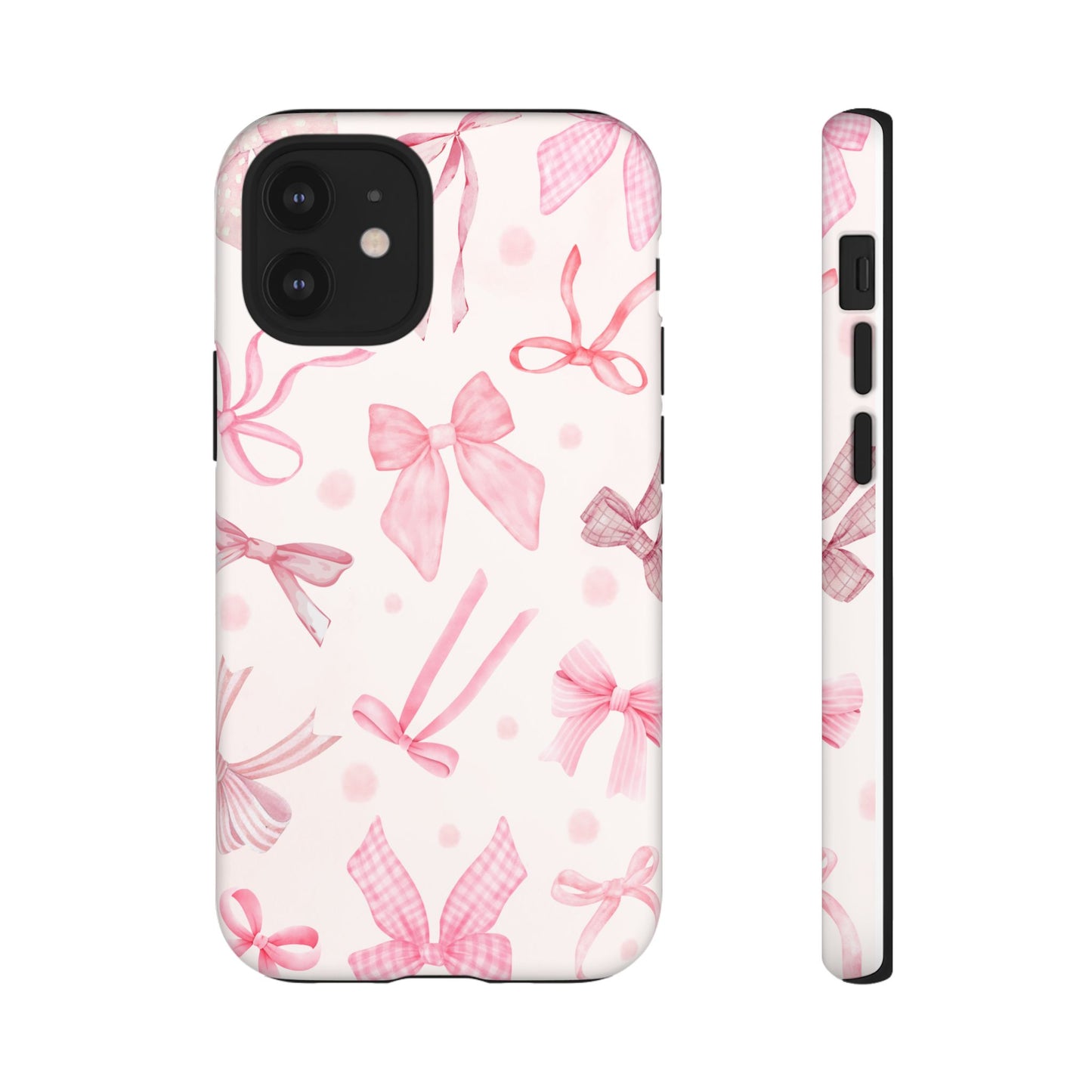 Beautiful Pink Bow Phone Case - Tough Case for Stylish Protection