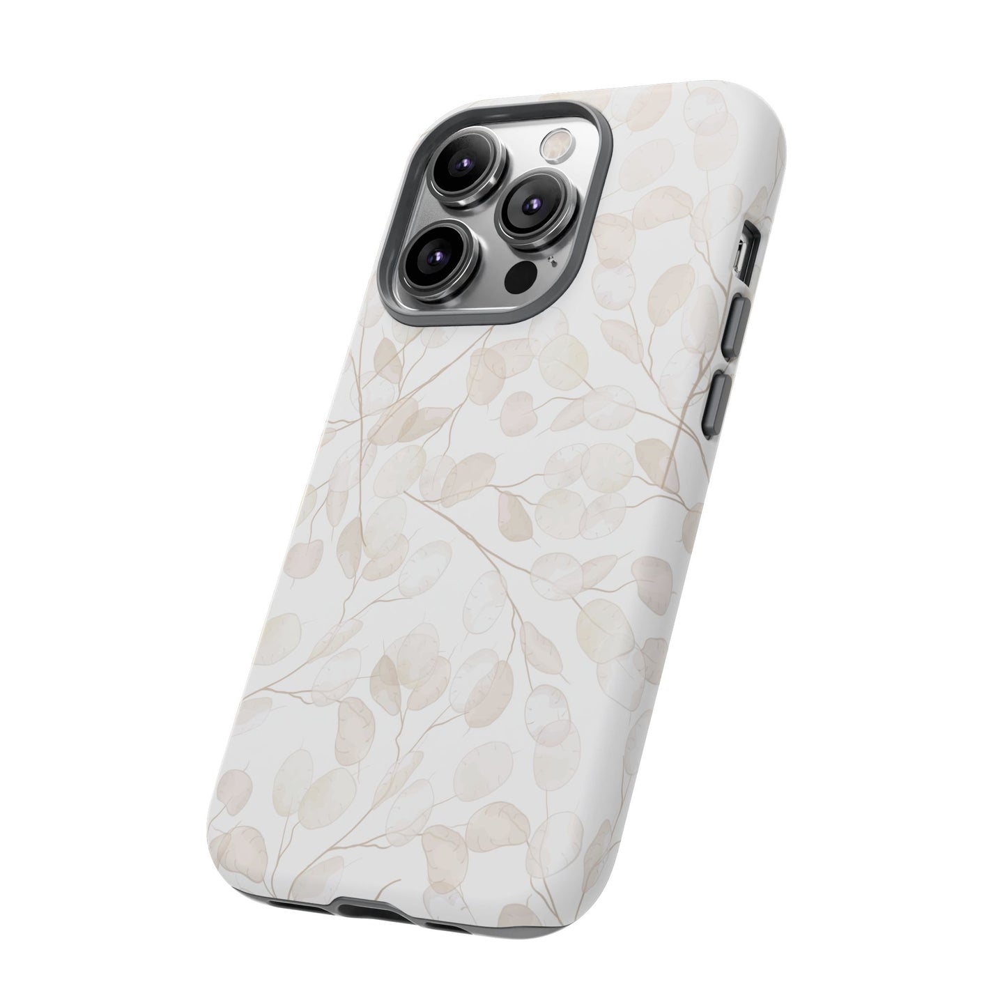 Botanical Phone Case, Tough Cases, Floral Design, Nature Lover Gift, Eco-Friendly Accessory, Protective Phone Cover